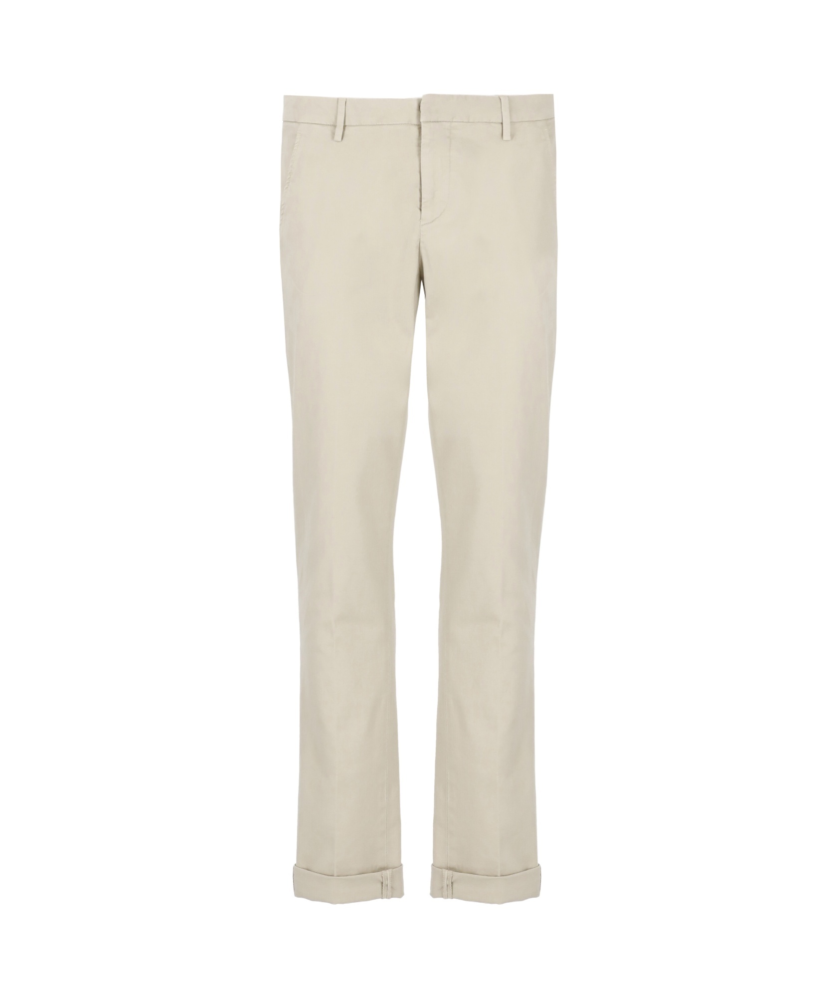 Dondup Waistband Loop Casual Pants In Nude