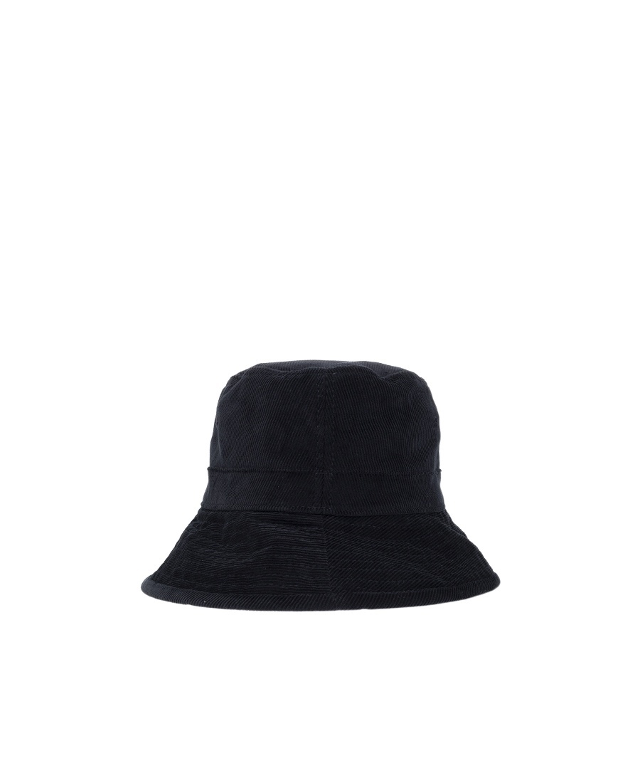 Jil Sander Corduroy Bucket Hat In Black