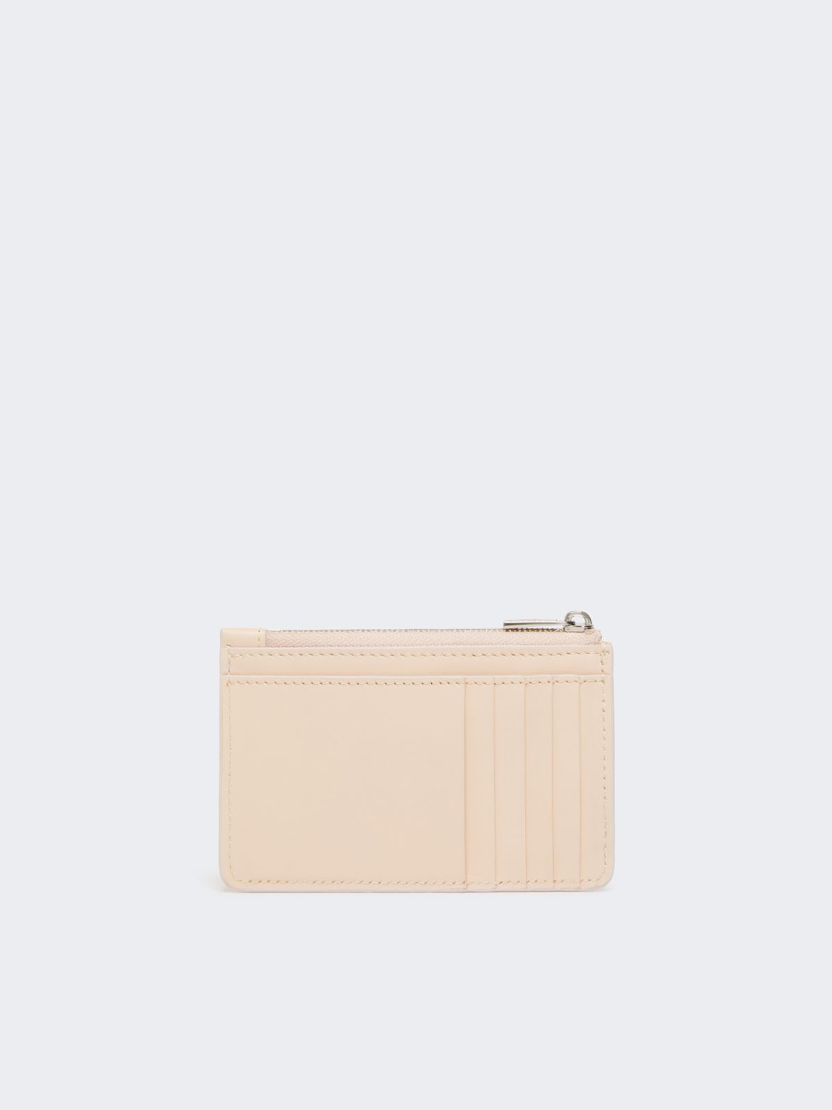 Weekend Max Mara Zipper Card Holder In Pink