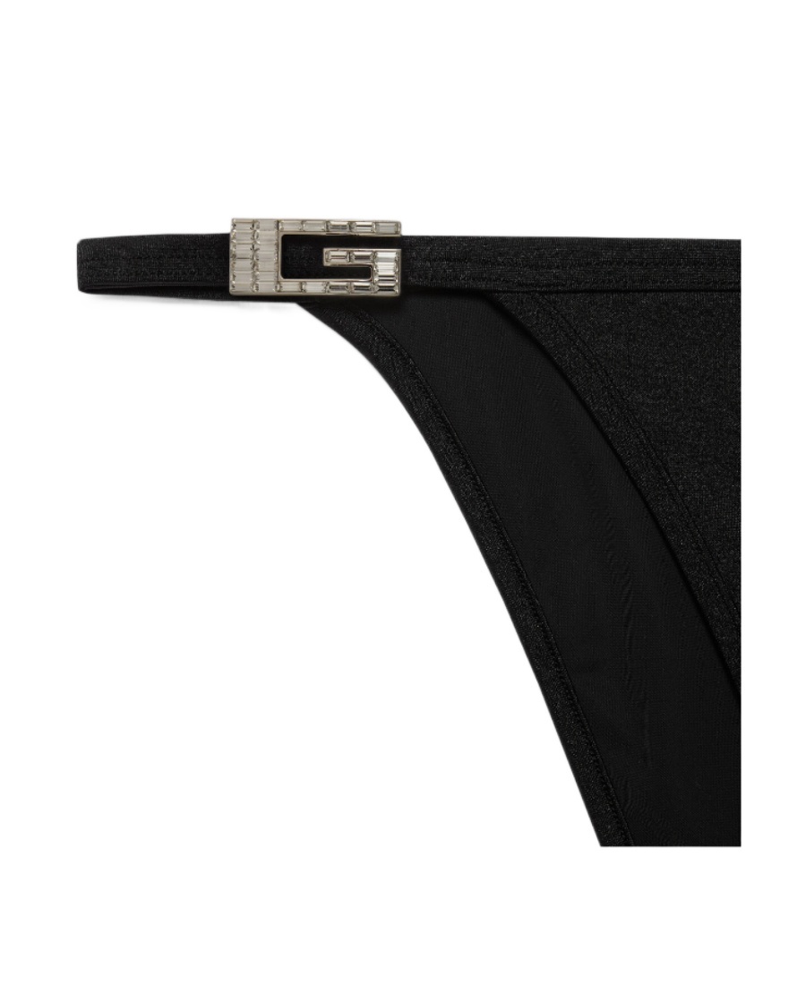 Gucci Triangle-cup Bikini Set In Black