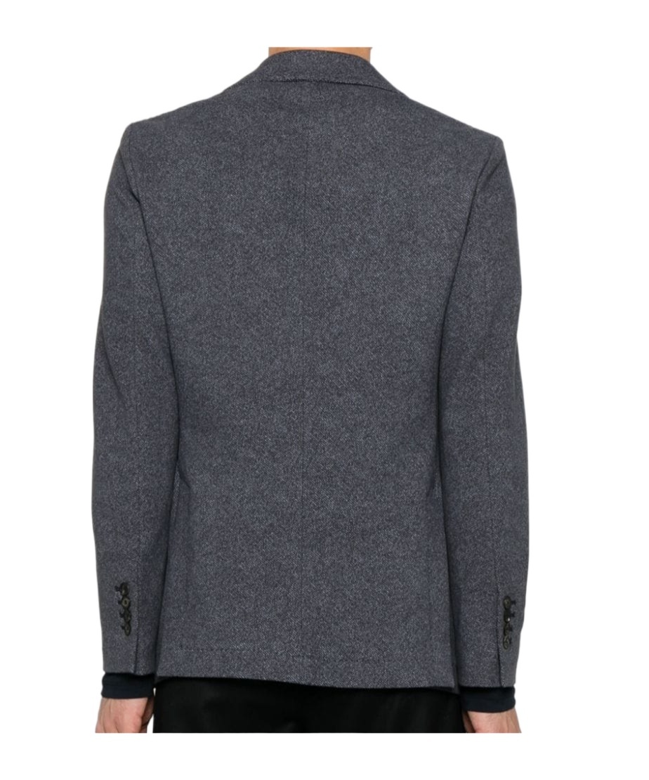 Circolo 1901 Long-sleeved Suit Coat In Black