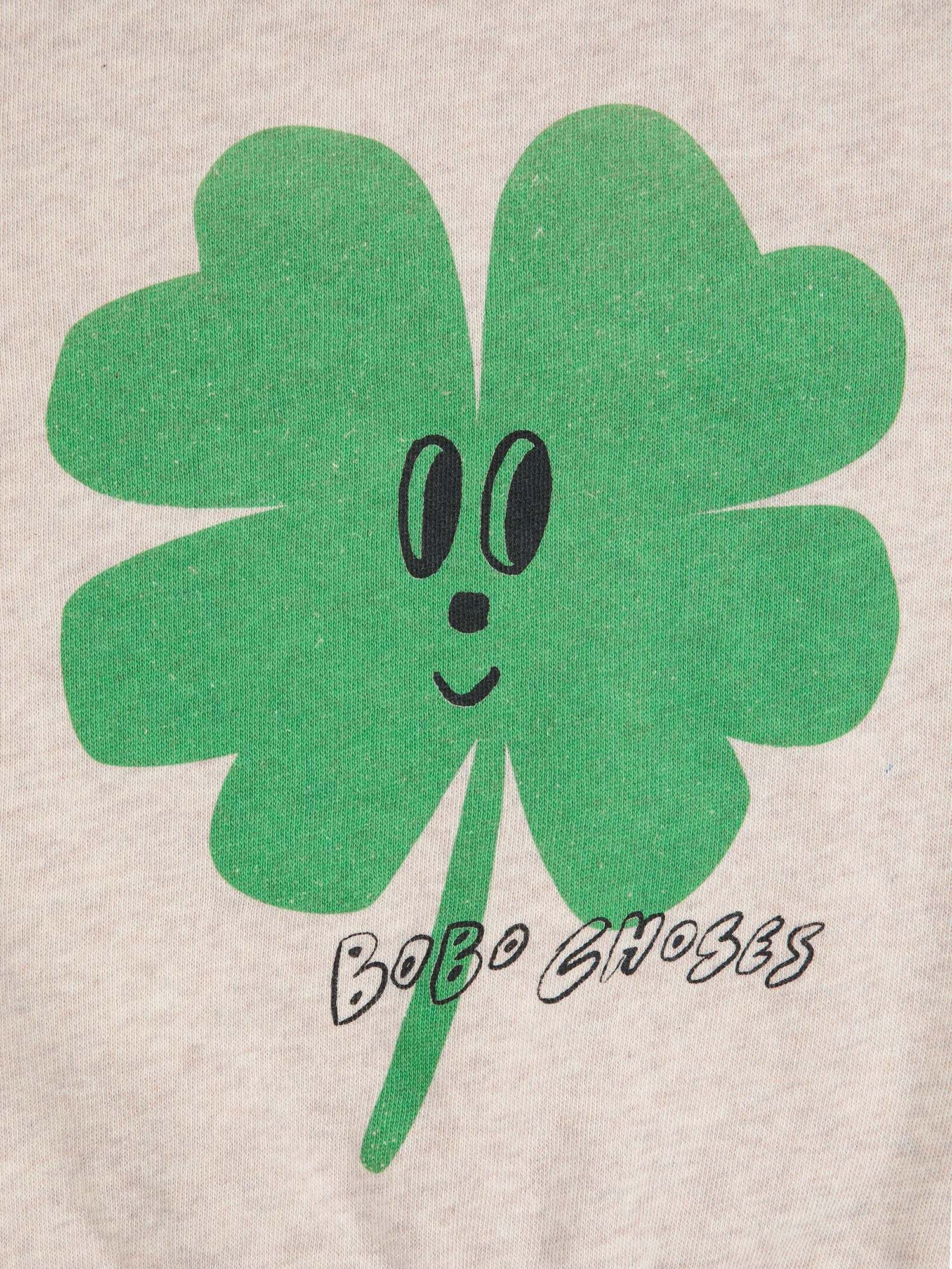 Bobo Choses Lucky Clover Ranglan Sweatshirt In Multi