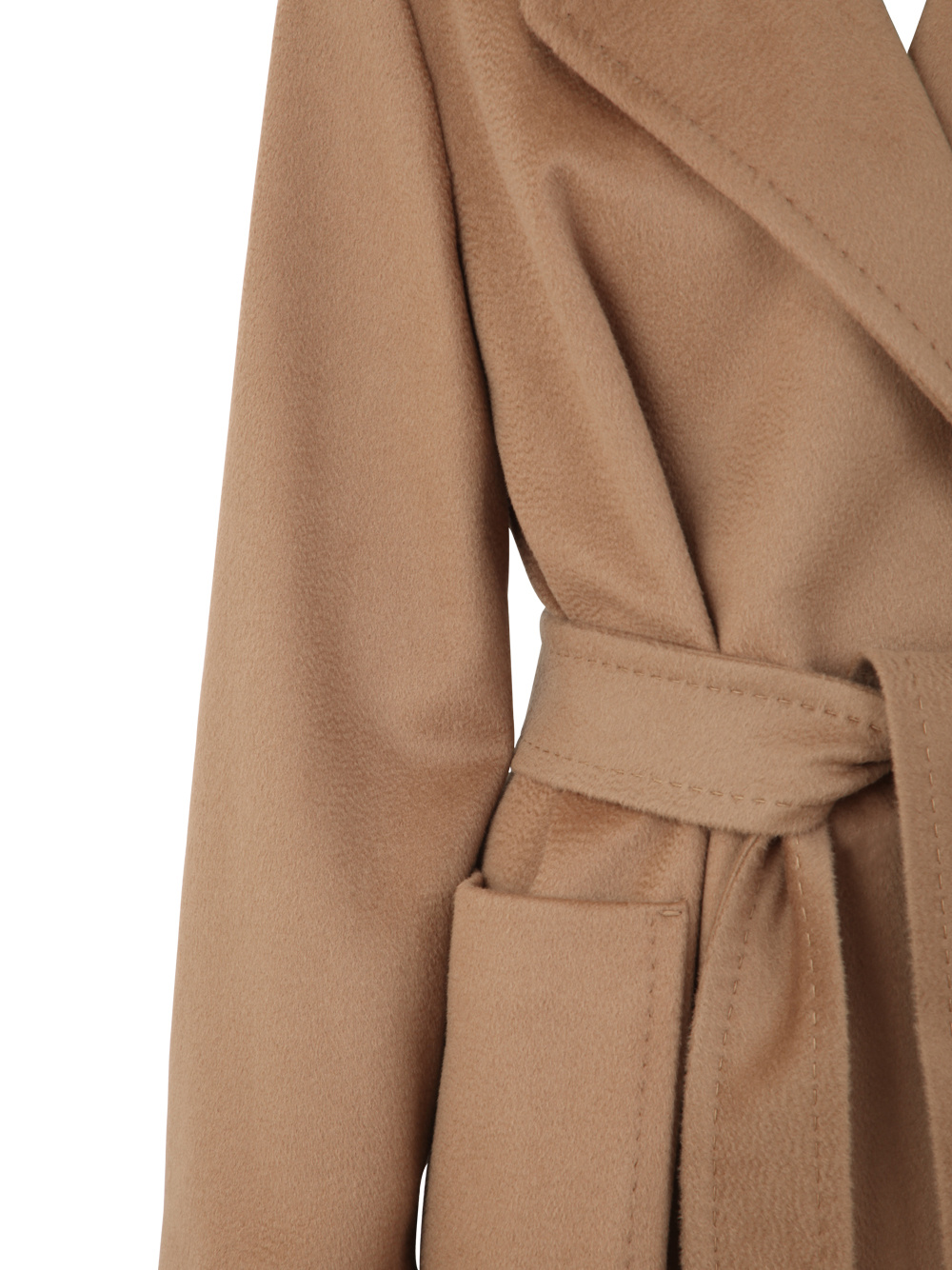 Max Mara Ludmilla Coat In Brown