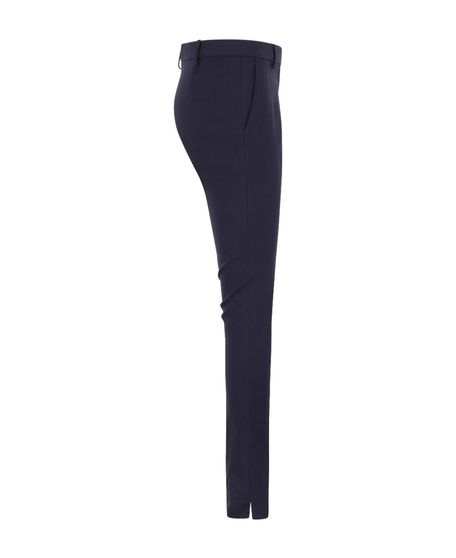 Etro Slim Cut Trousers In Black