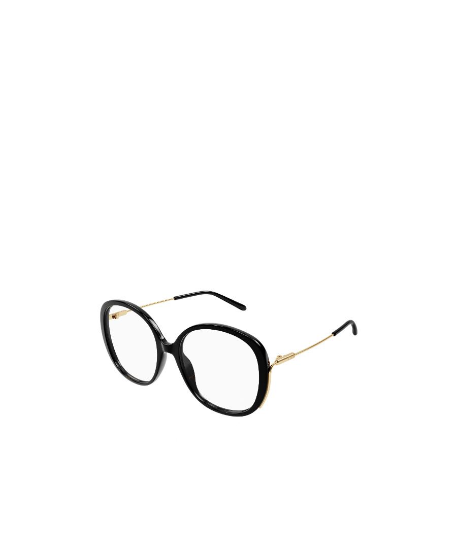 Chloé Logo Marking Flat Light Mirror In Black