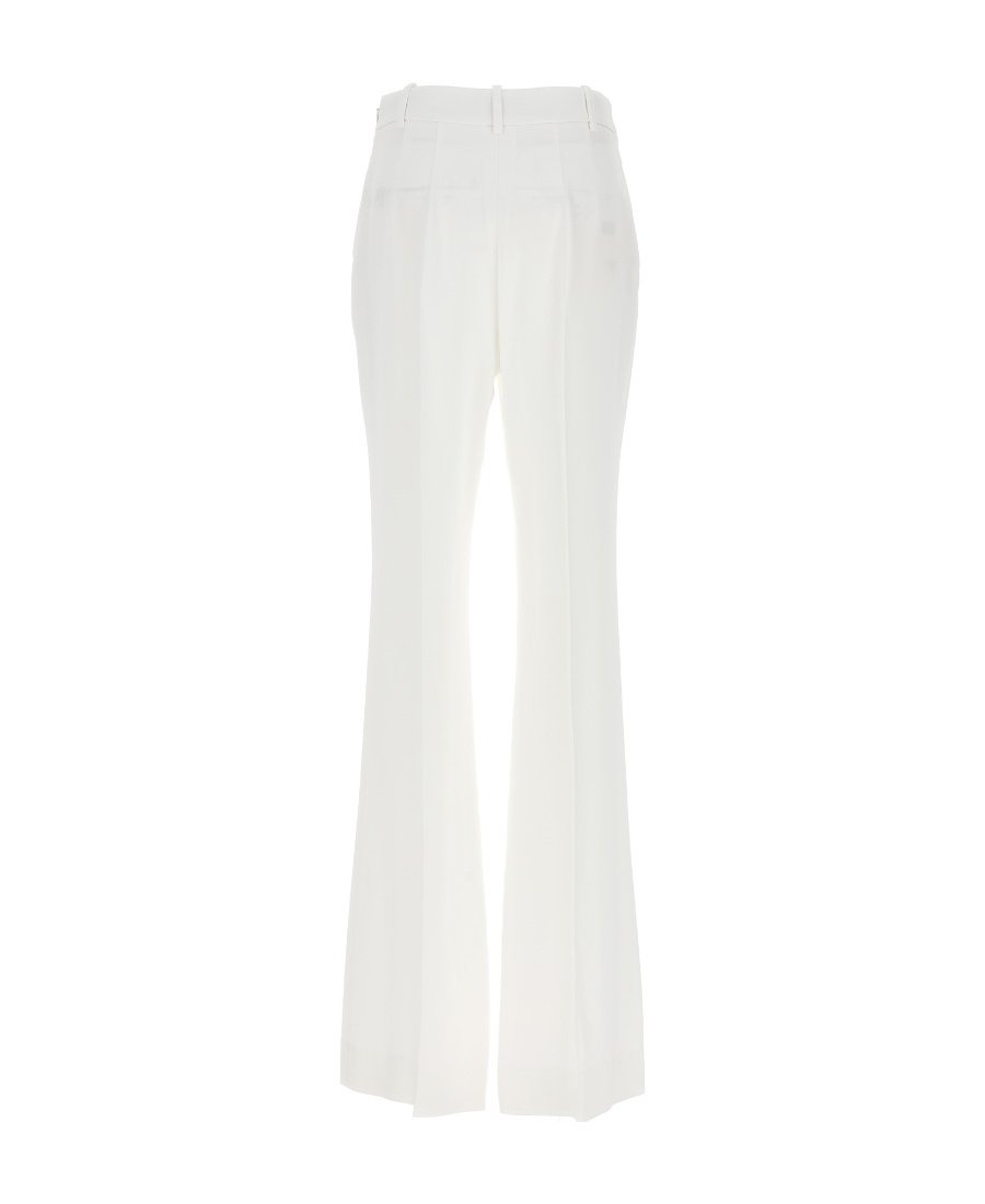 Ermanno Scervino High-waist Tailored Trousers In White