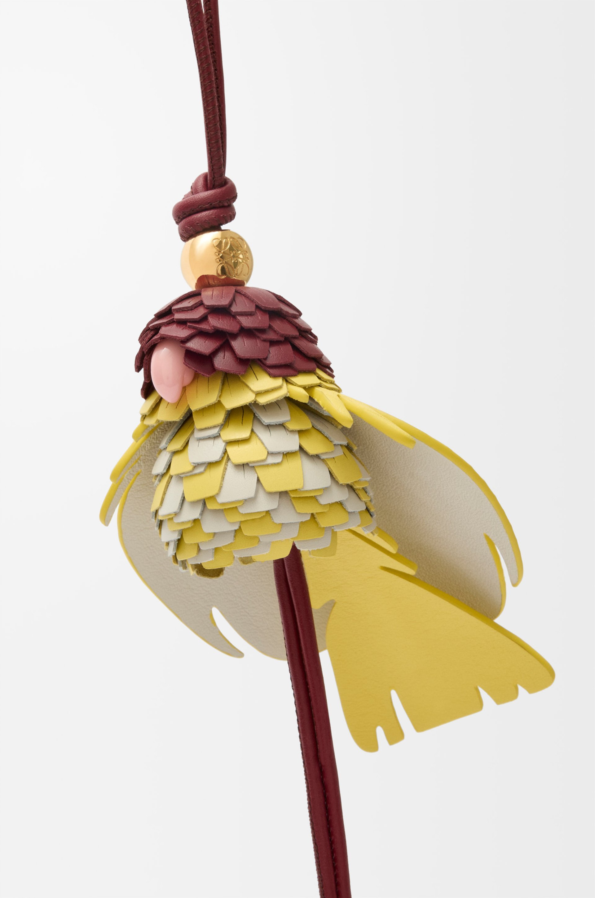 Loewe Parrot Bag Charm In Multi-color