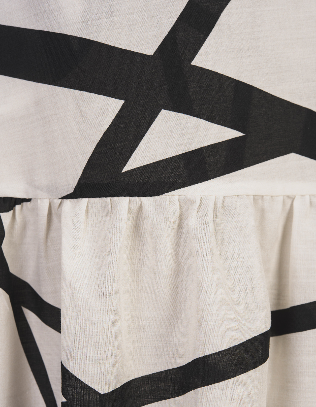 Kiton Printed Silk Midi Skirt In White