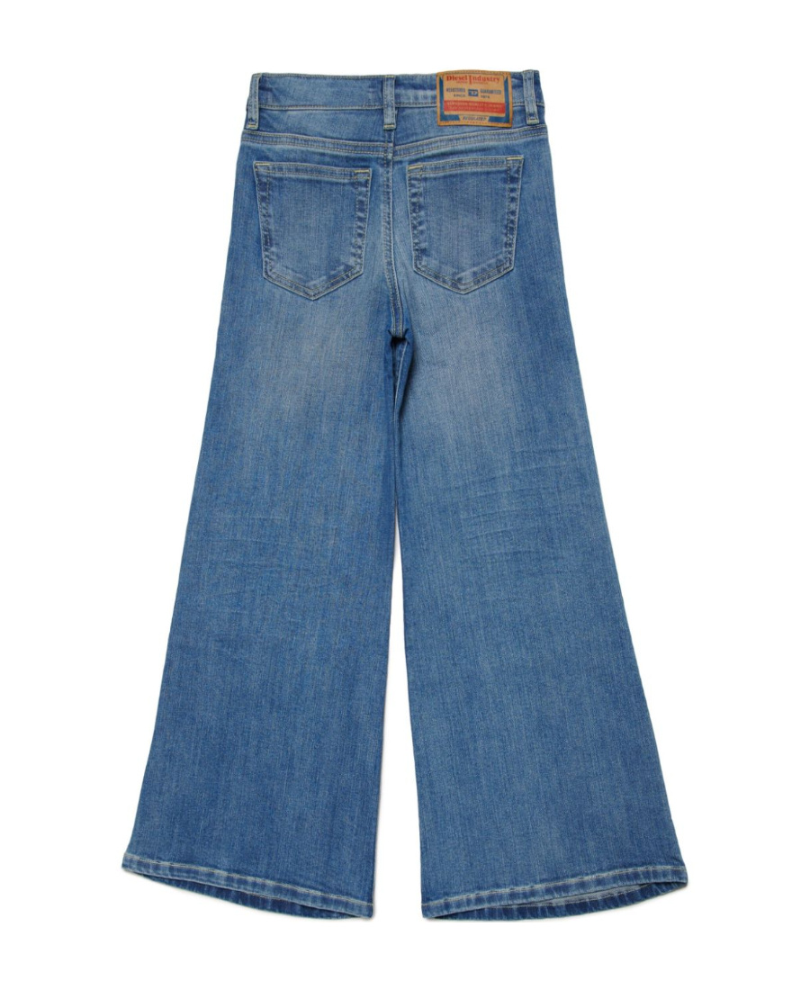 Diesel 1978-j Wide-leg Jeans In Blue