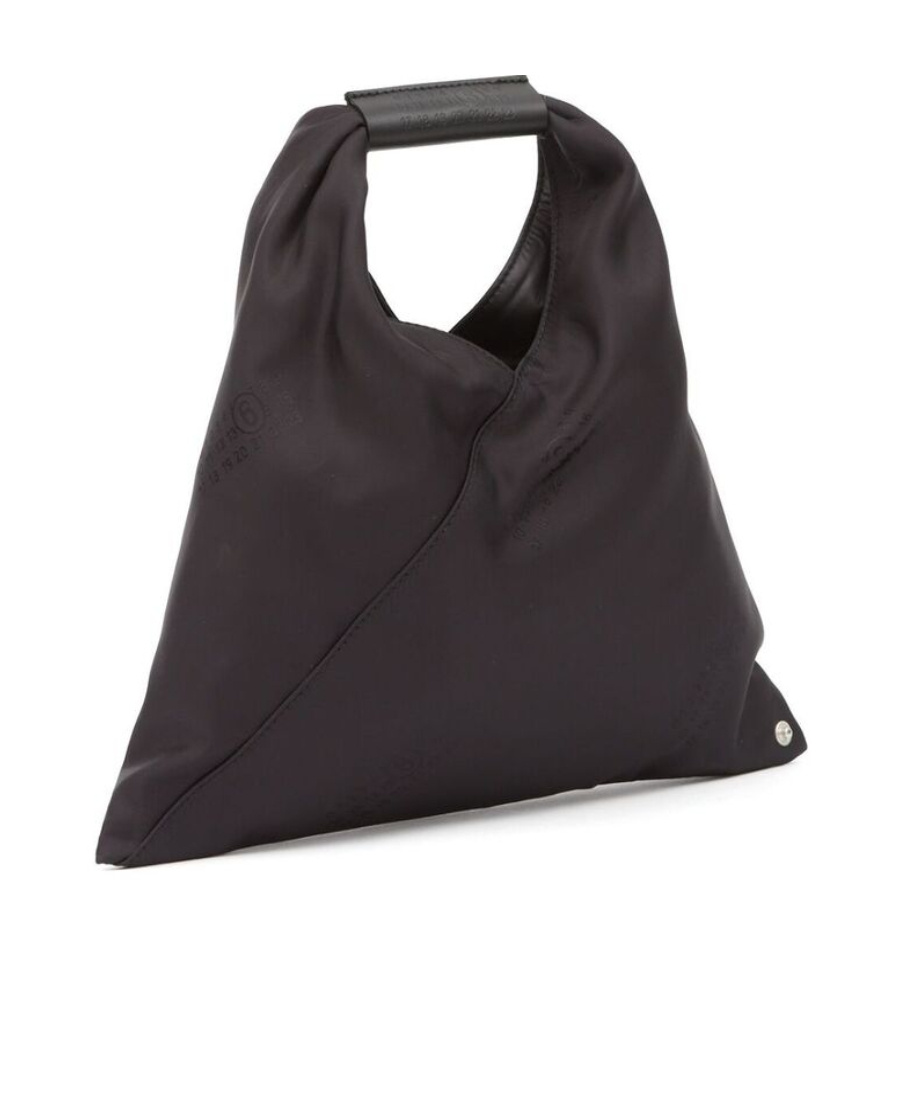Mm6 Maison Margiela Classic Japanese Medium Top Handle Bag In Black