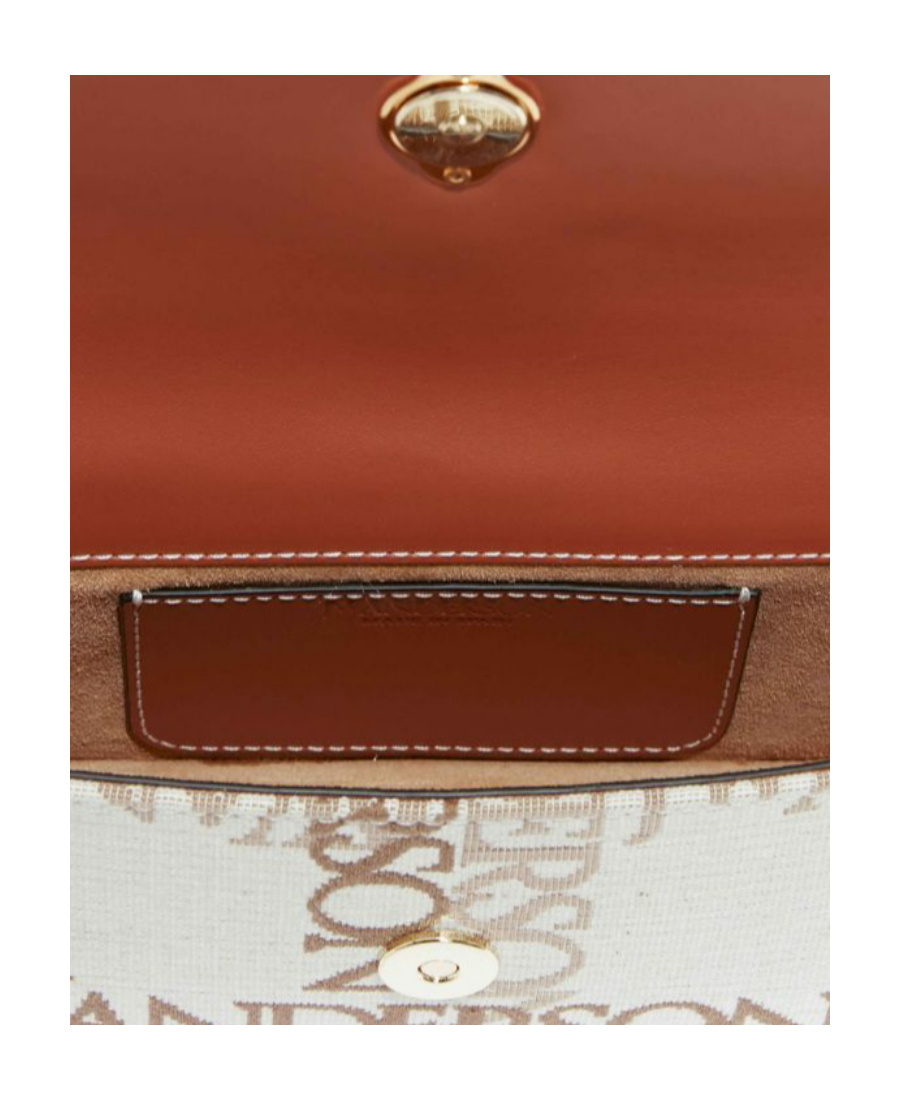 Jw Anderson Anchor Chain Shoulder Bag In Nude