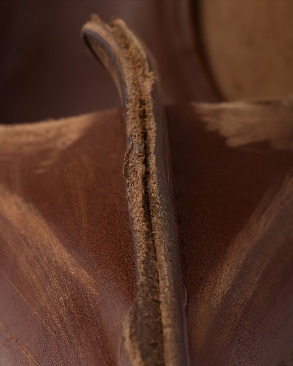 Prada 85mm Antiqued Leather Pumps In Brown