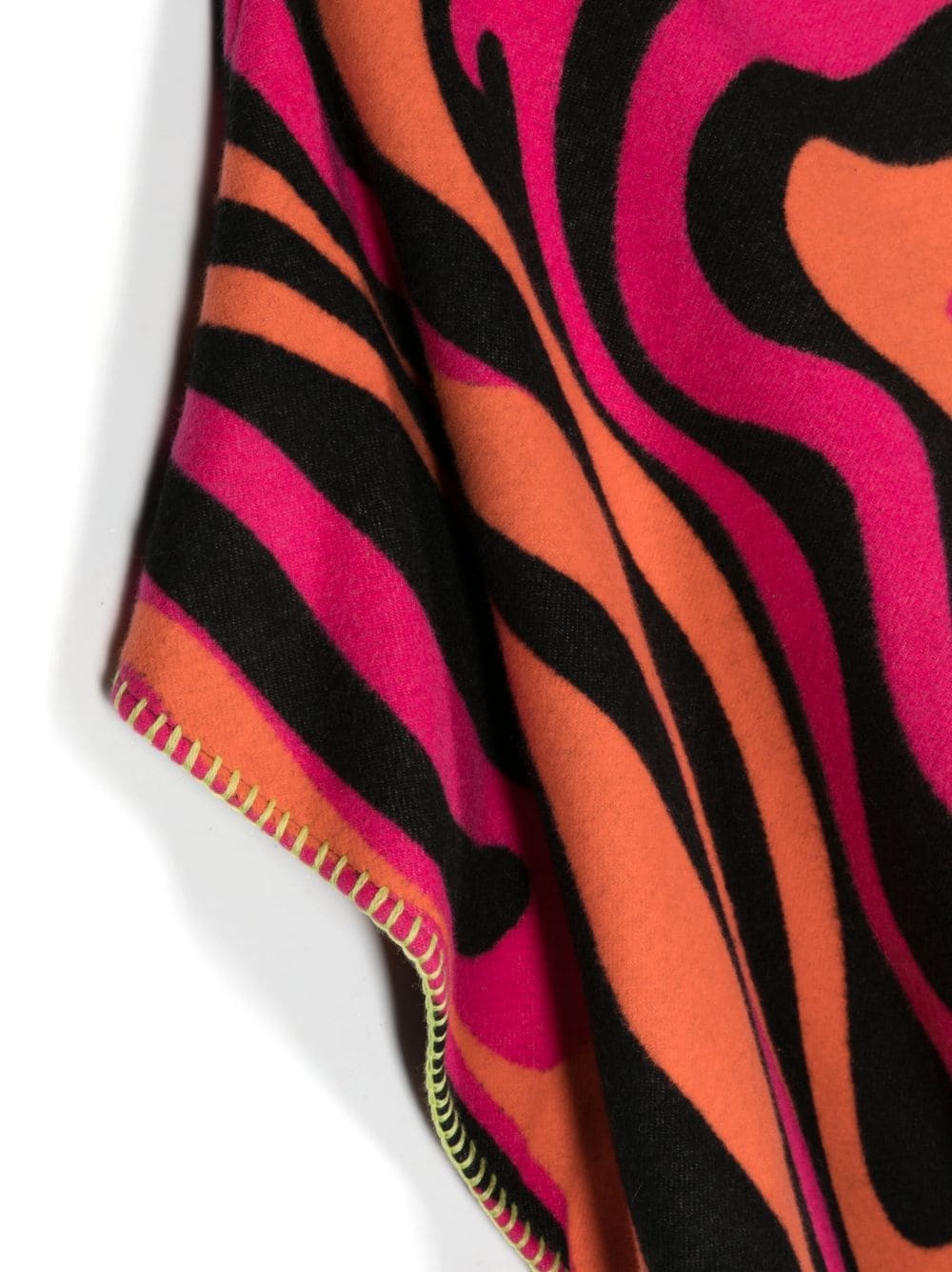 Pucci Pattern Cloak In Black