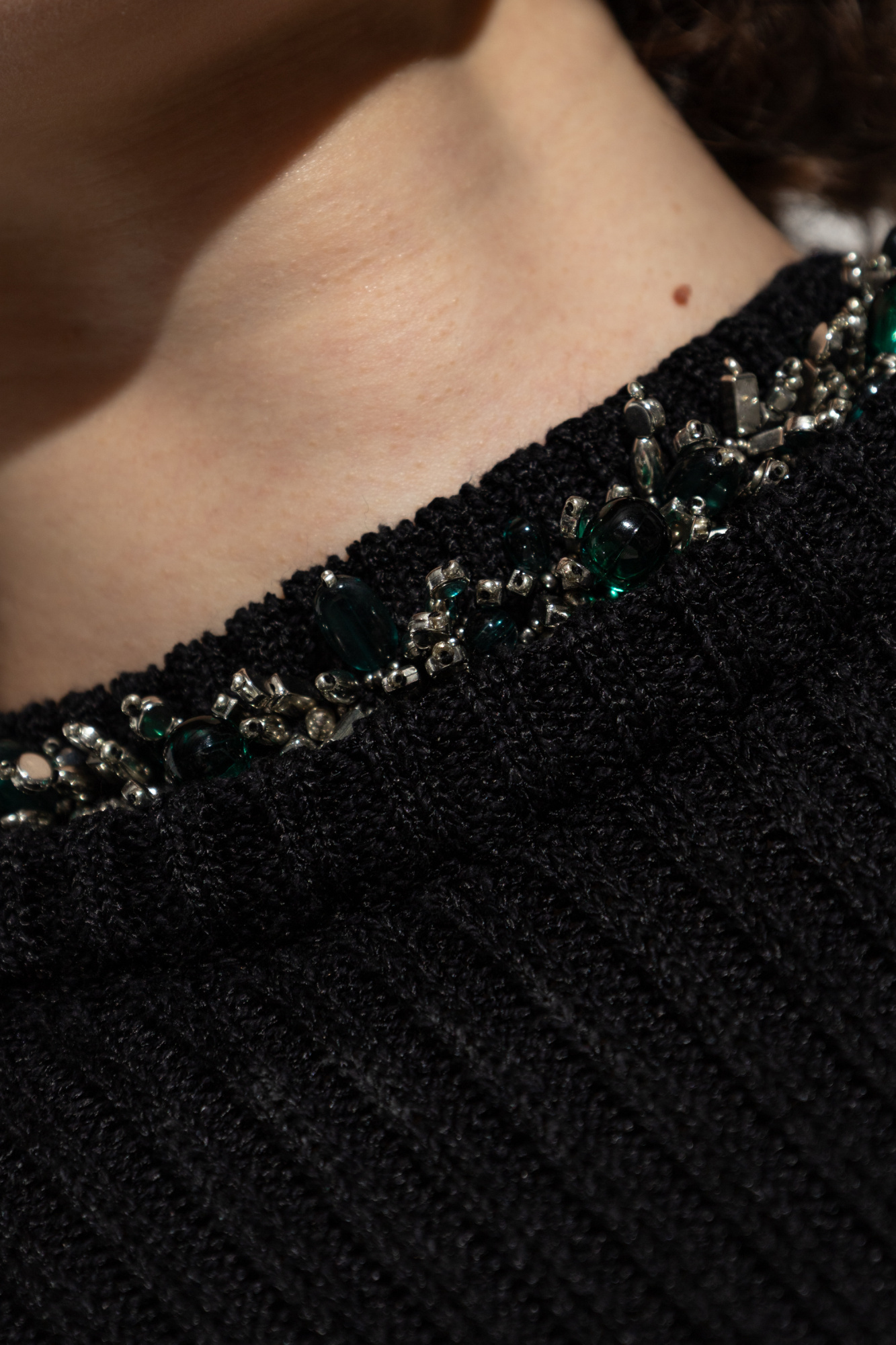 Shop Dries Van Noten Strap T-shirt In Black