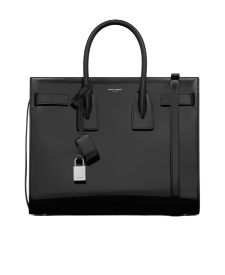 Saint Laurent Small Sac De Jour Tote Bag In Black
