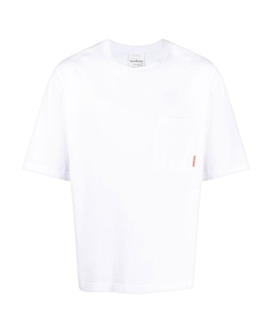 Acne Studios White Patch Pocket T-shirt