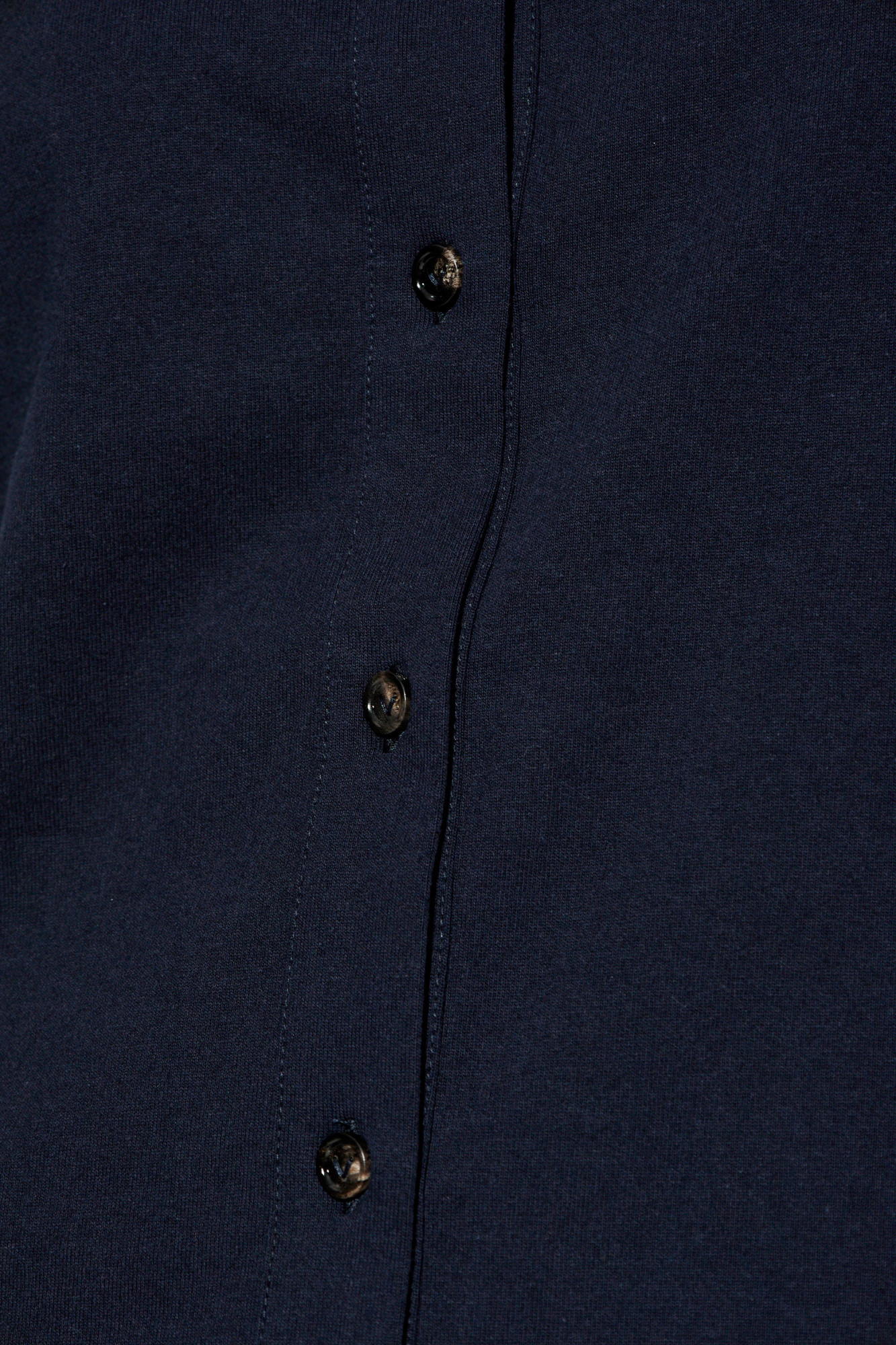 Bottega Veneta Jersey Top In Black