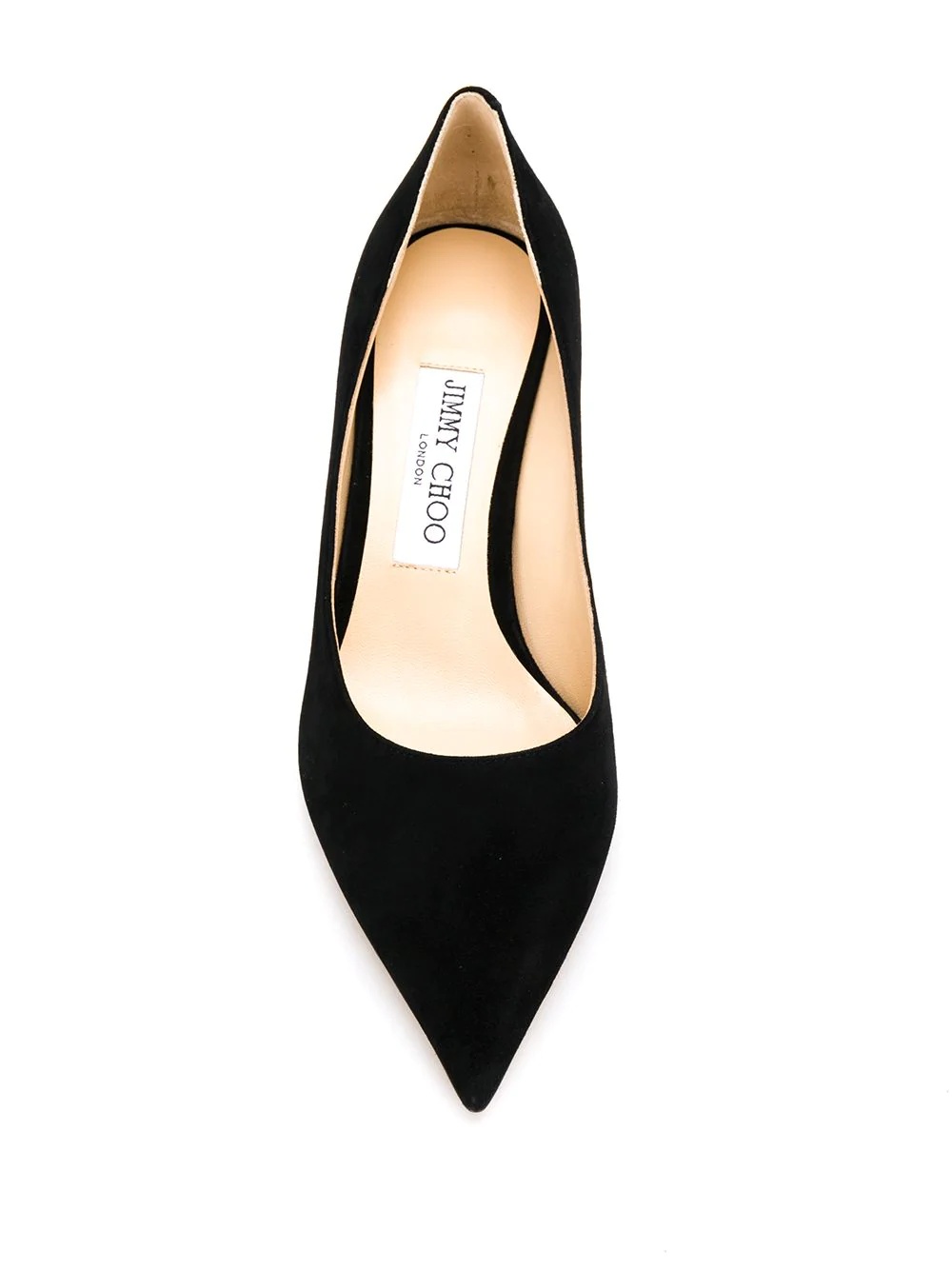 Jimmy Choo Love 65 Suede Pumps In Black