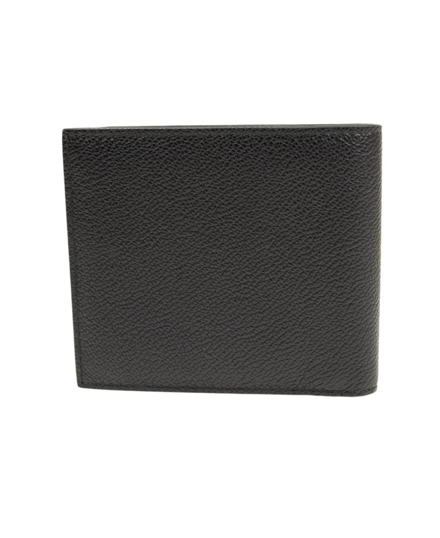 Prada Half-fold Logo Wallet In Black