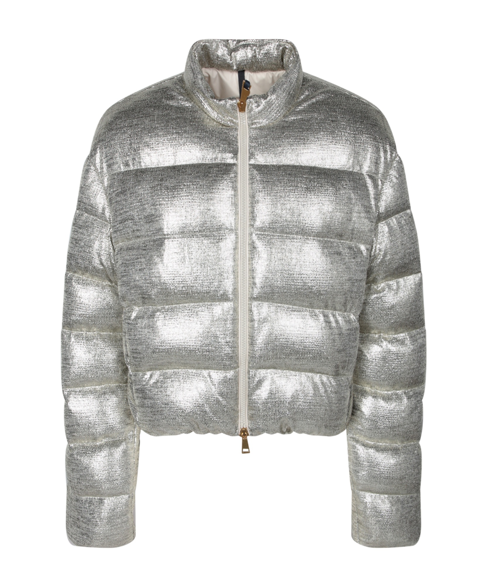 Moncler Long-sleeved Cotton Clothes In Gray