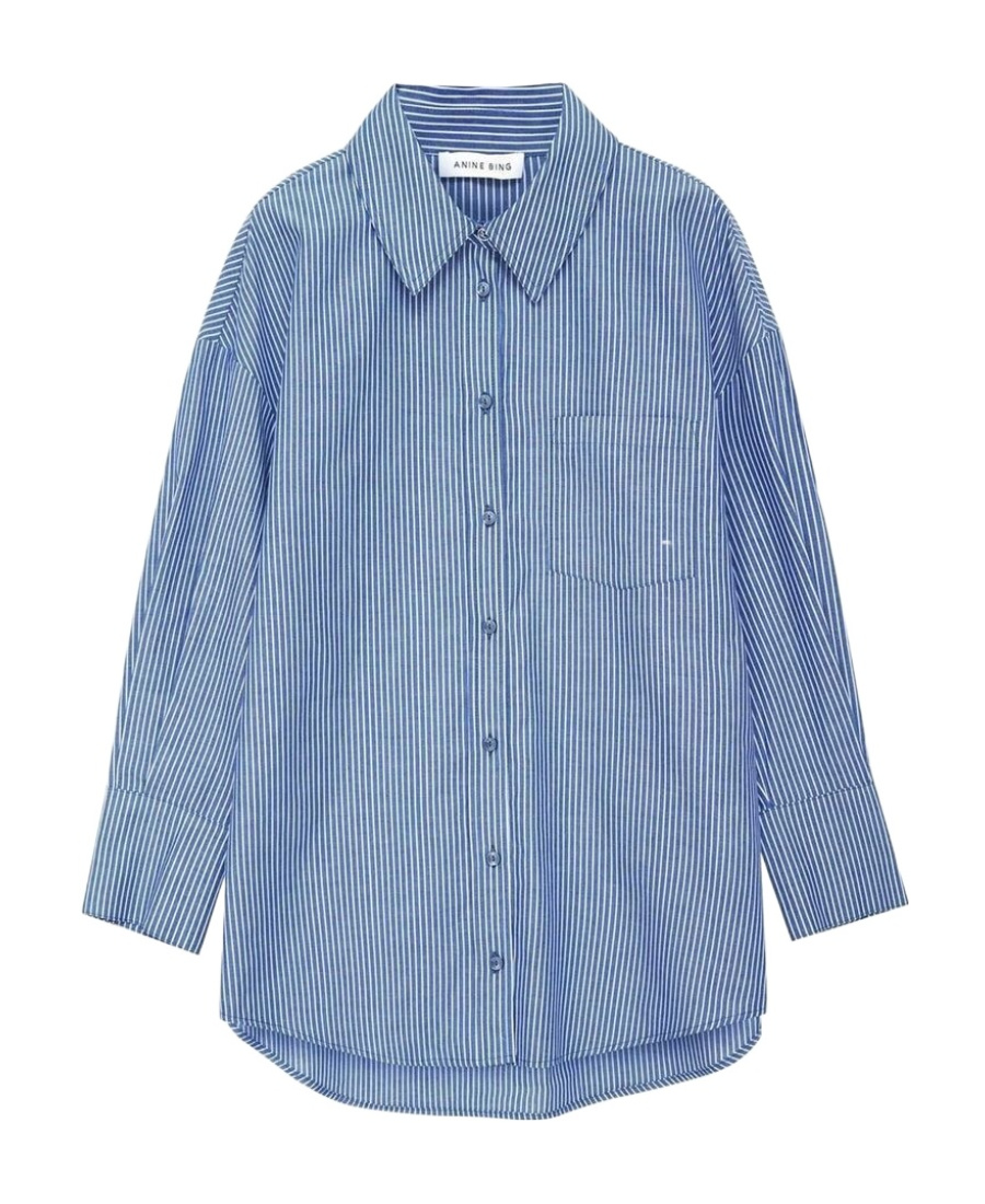 ANINE BING STRIPED SHIRT