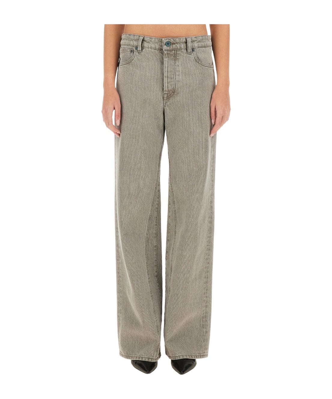 Our Legacy Women Treble Cut Jeans In Nude