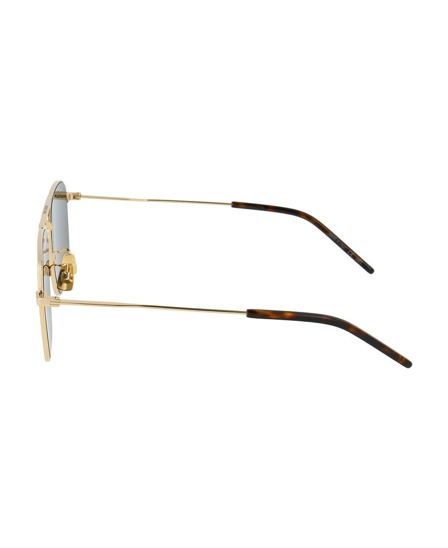 Saint Laurent Sl309 Aviator-frame Sunglasses In Black