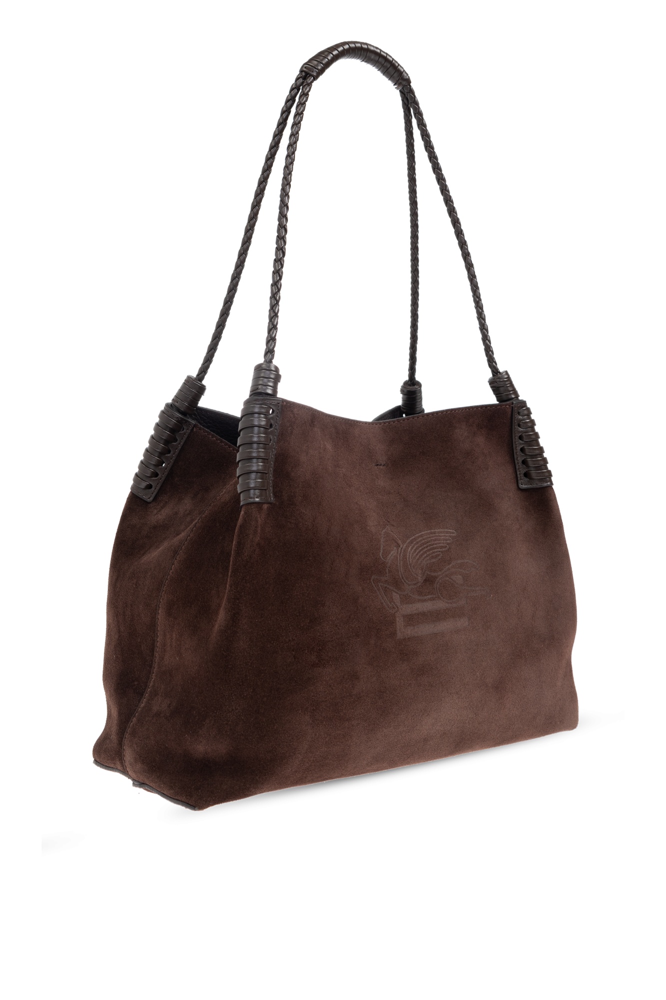 Etro Shoulder Bags With Dual Handles And Rectangular Shape In Burgundy
