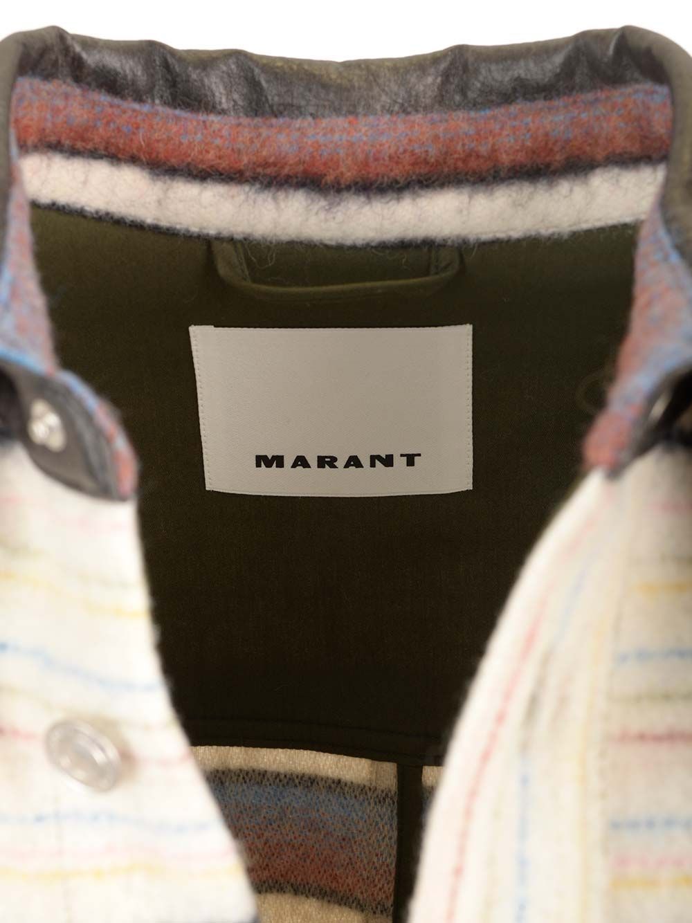 Isabel Marant Duncan Overshirt Jacket Jackets Multicolor In Multicolor