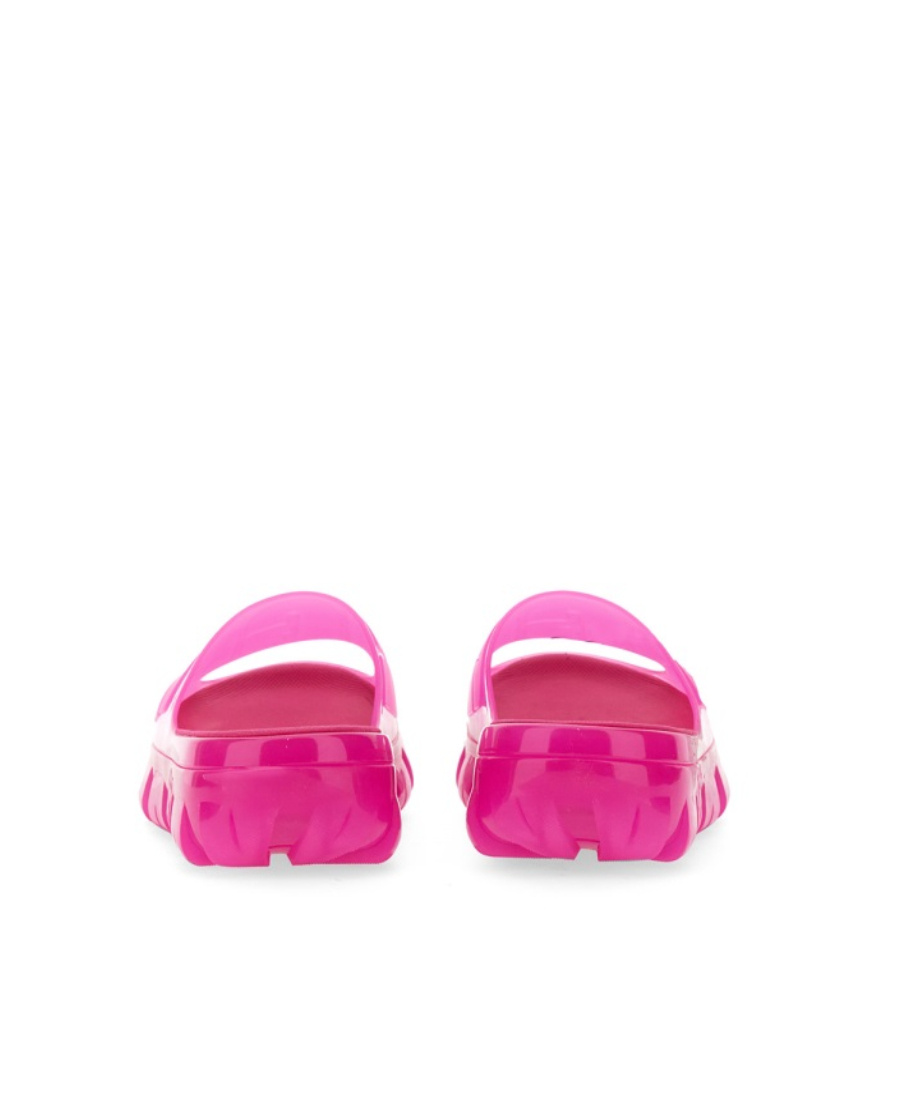 UGG UGG JELLA CLEAR PLATFORM SLIP-ON SLIDES