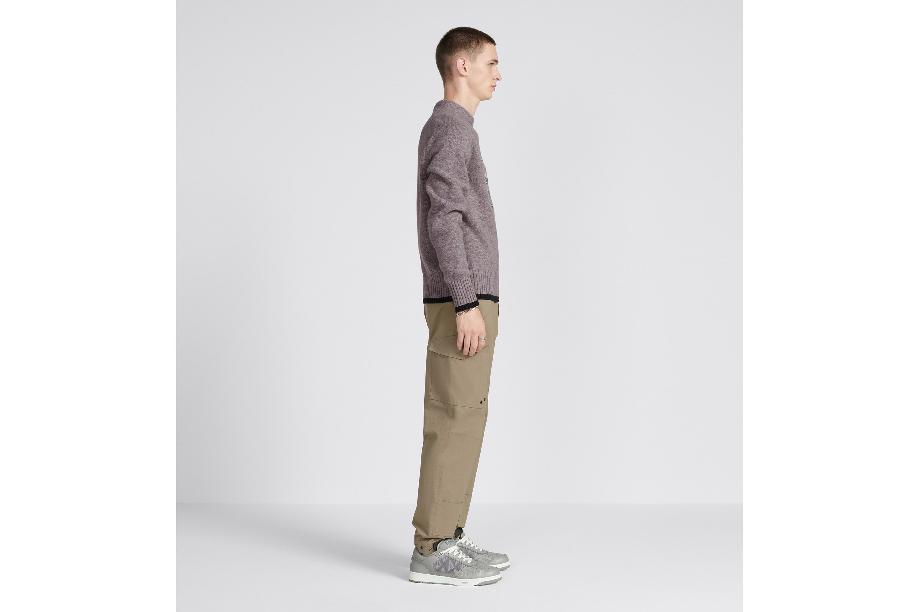 Dior Logo Casual Pants In Nude