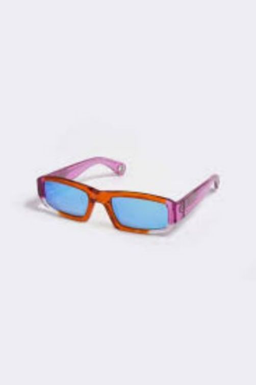 Jacquemus Transparent-frame Sunglasses In Blue