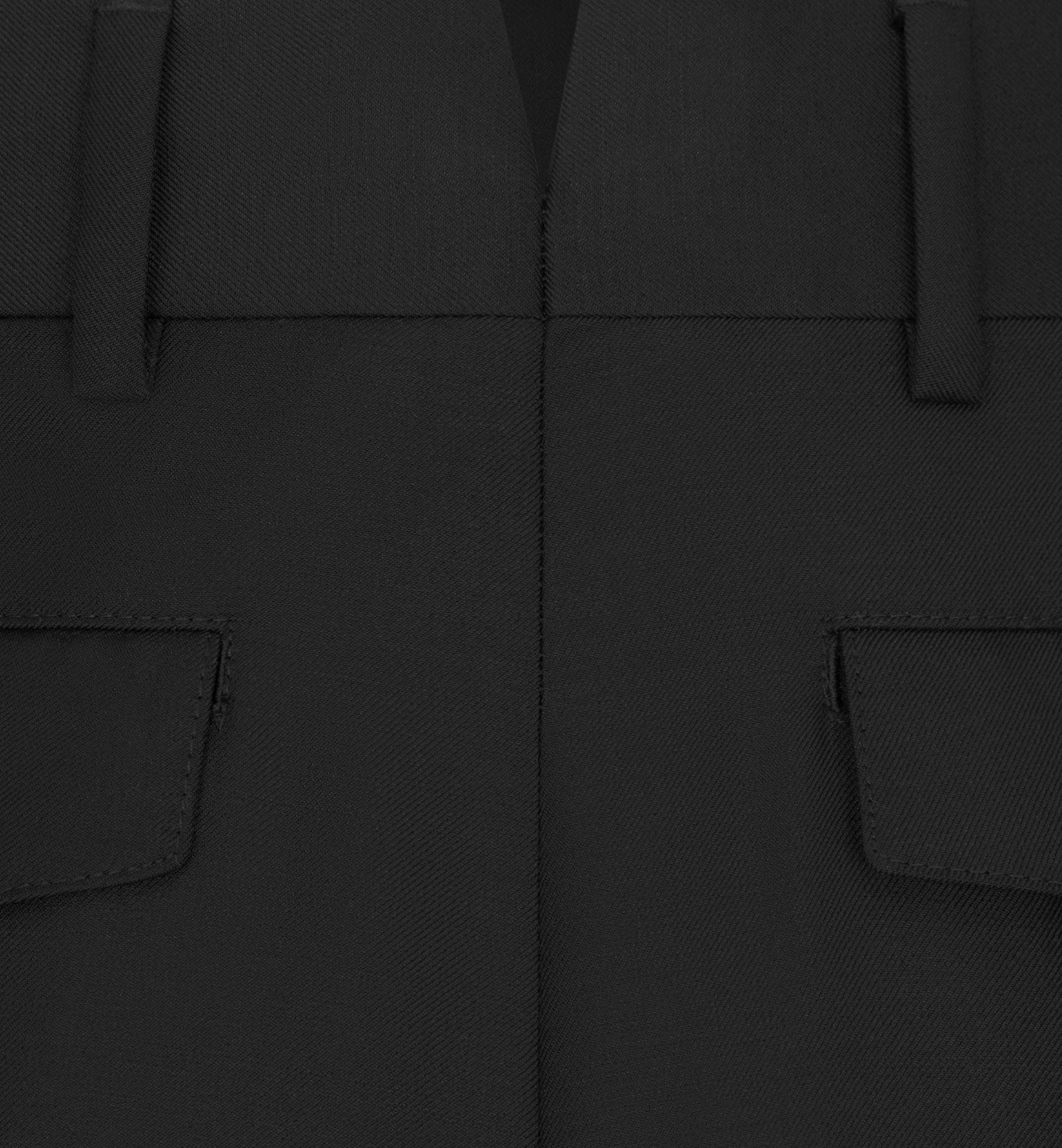 Dior Homme Pleat Detailed Straight Leg Trousers In Black