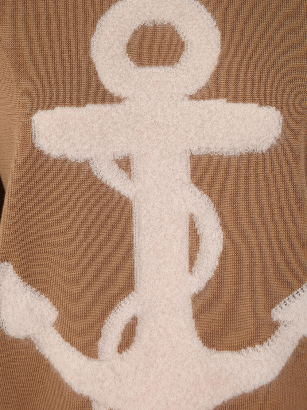 Max Mara Studio Sweater Woman Camel In Brown
