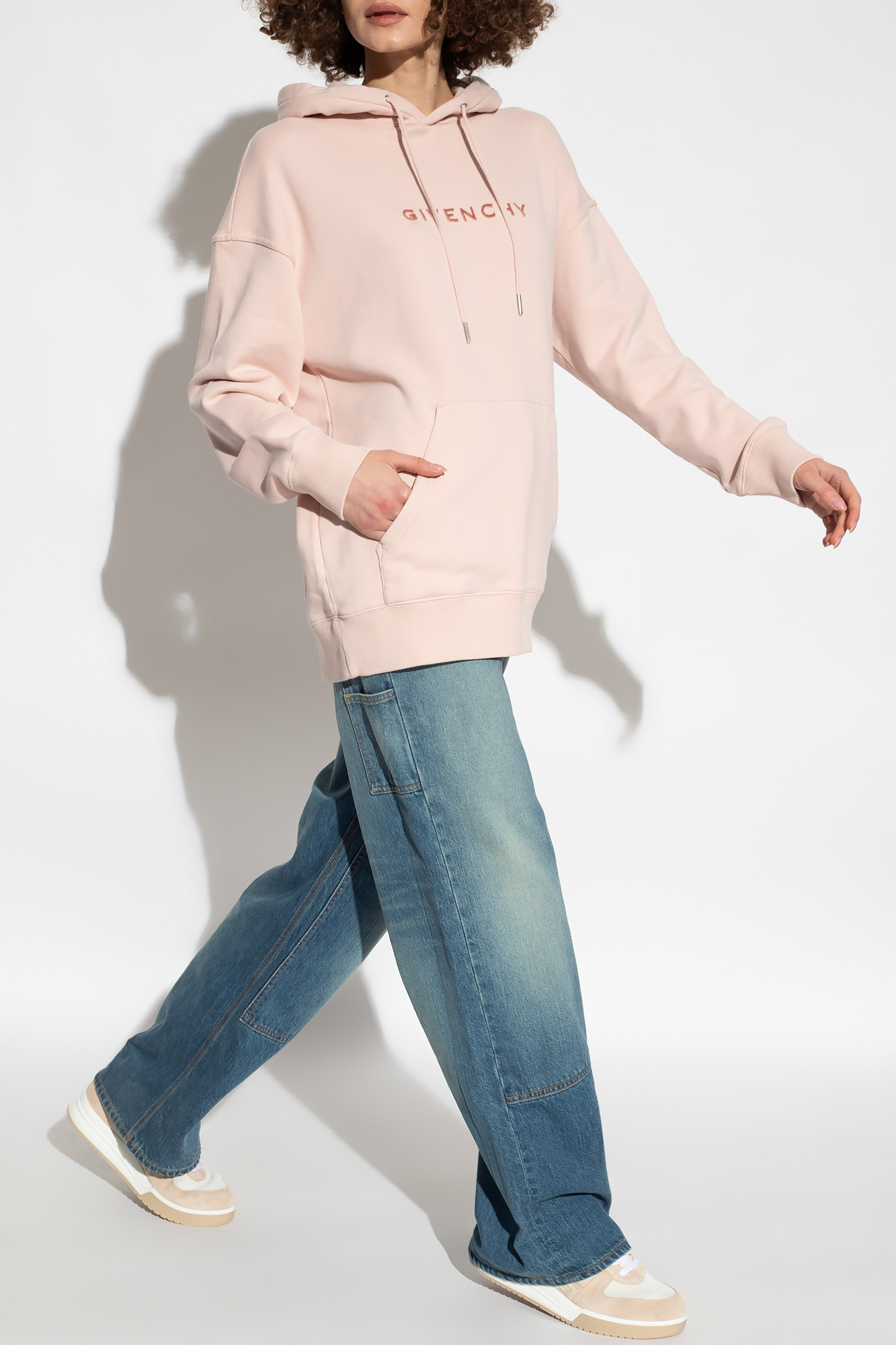 Givenchy Woman Sweatshirt Pink Size S Cotton In Pink