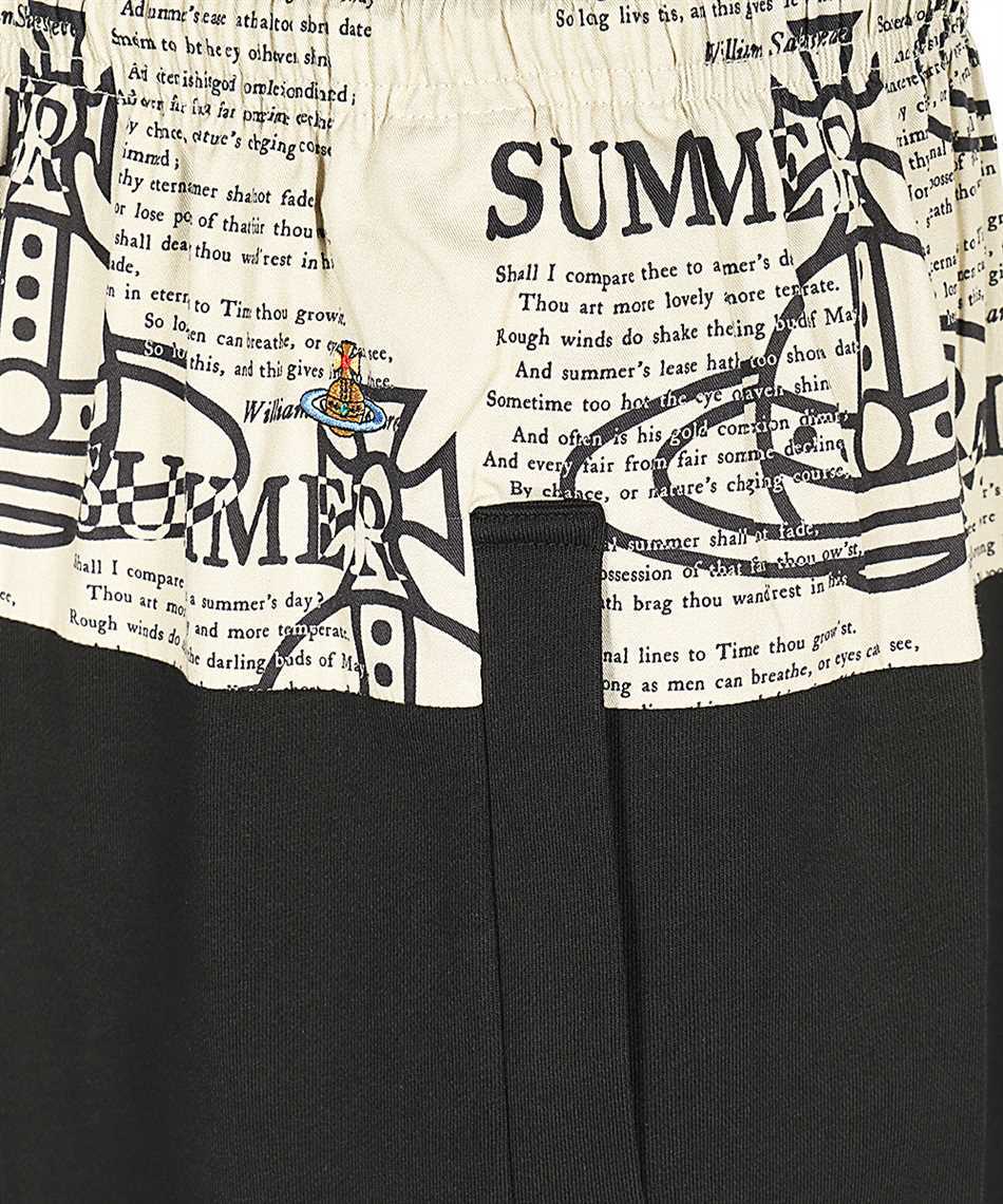 Vivienne Westwood Elasticated Waistband Kung Fu Shorts In Black