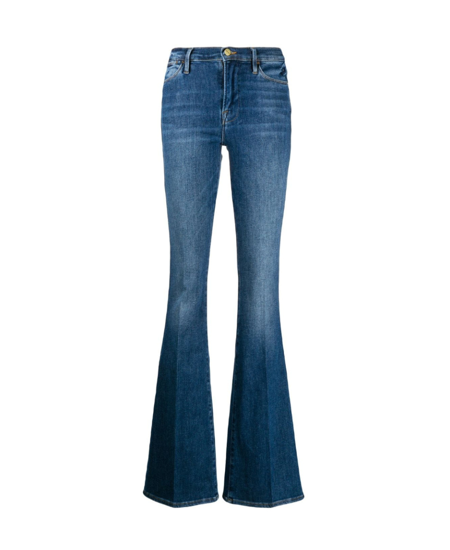 FRAME SLIM-FIT FLARED JEANS 