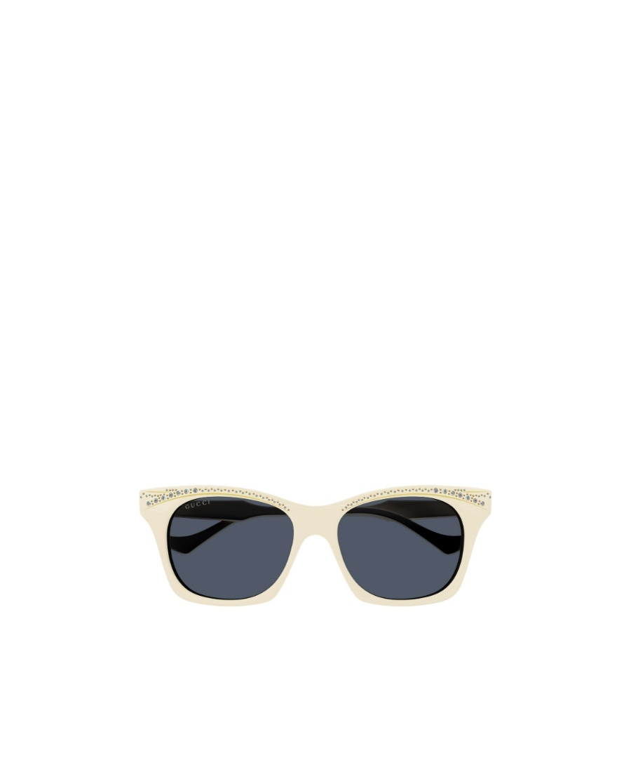 Gucci Rectangle Frame Sunglasses In Nude
