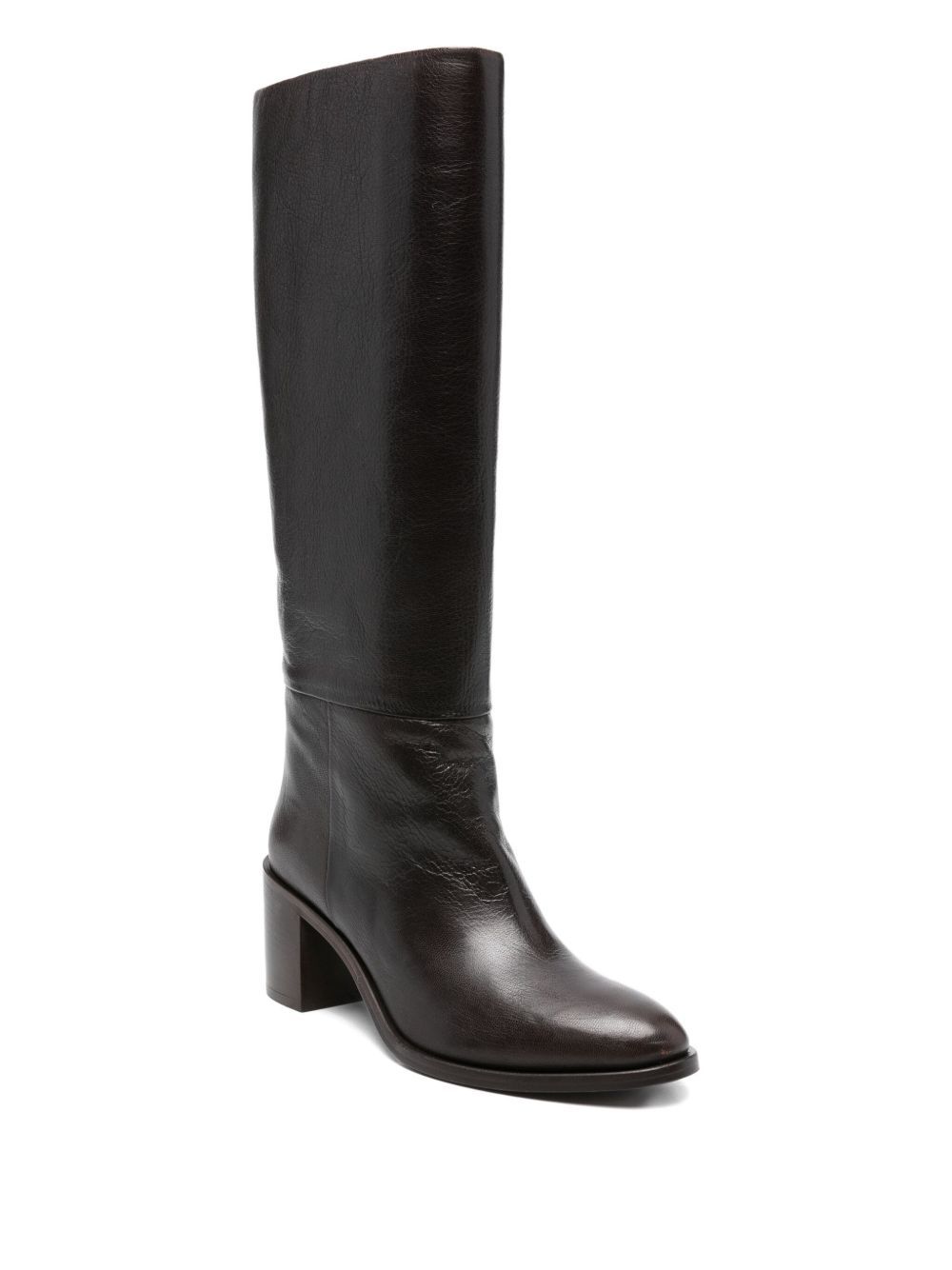 P.a.r.o.s.h Leather Boots In Black