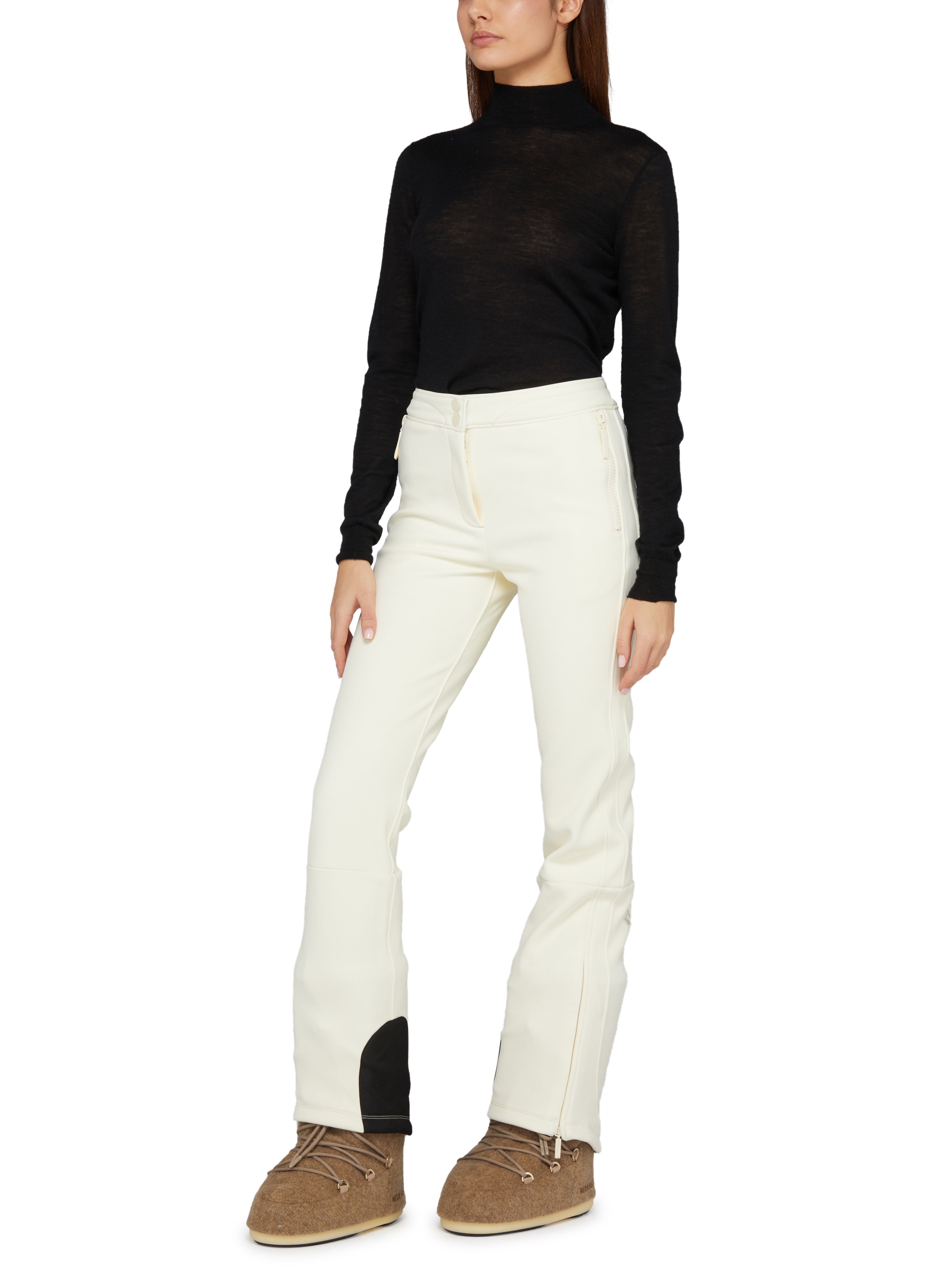 Cordova Saint Moritz Flared Ski Pants In White