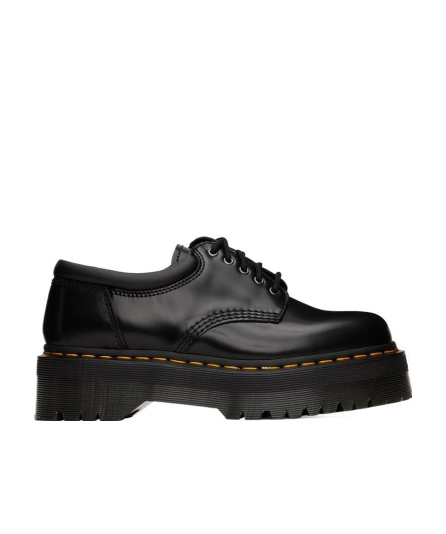 Dr. Martens Logo Business Dress Shoes In Black