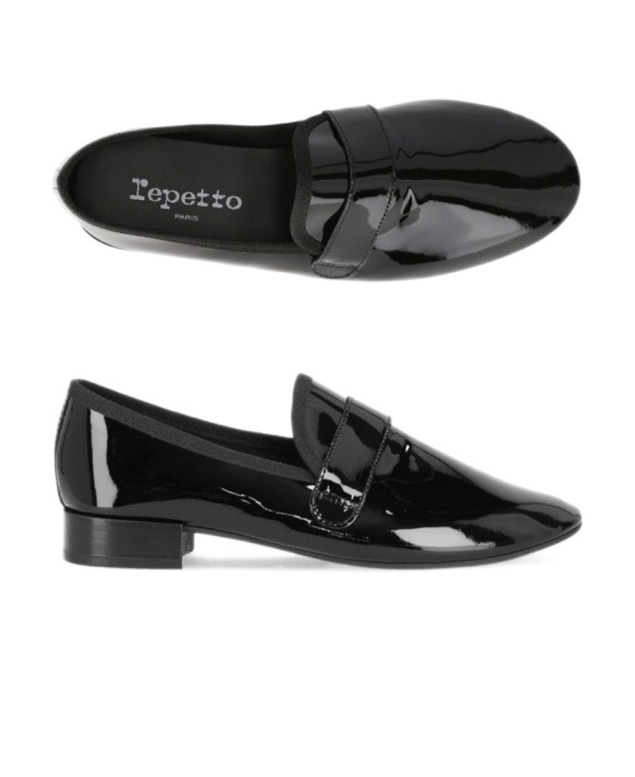 Repetto Michael 20mm Loafers In Black