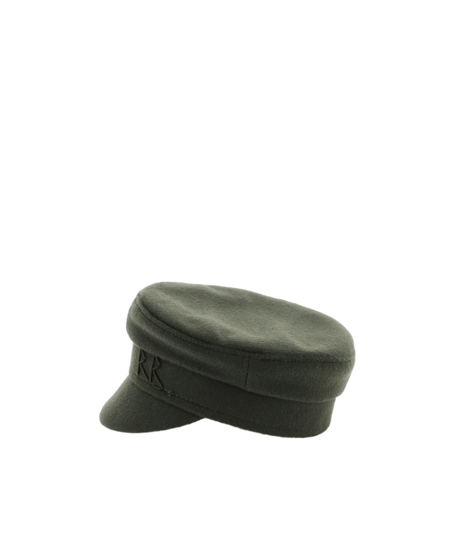 Ruslan Baginskiy Logo-embroidered Baker Boy Cap In Black