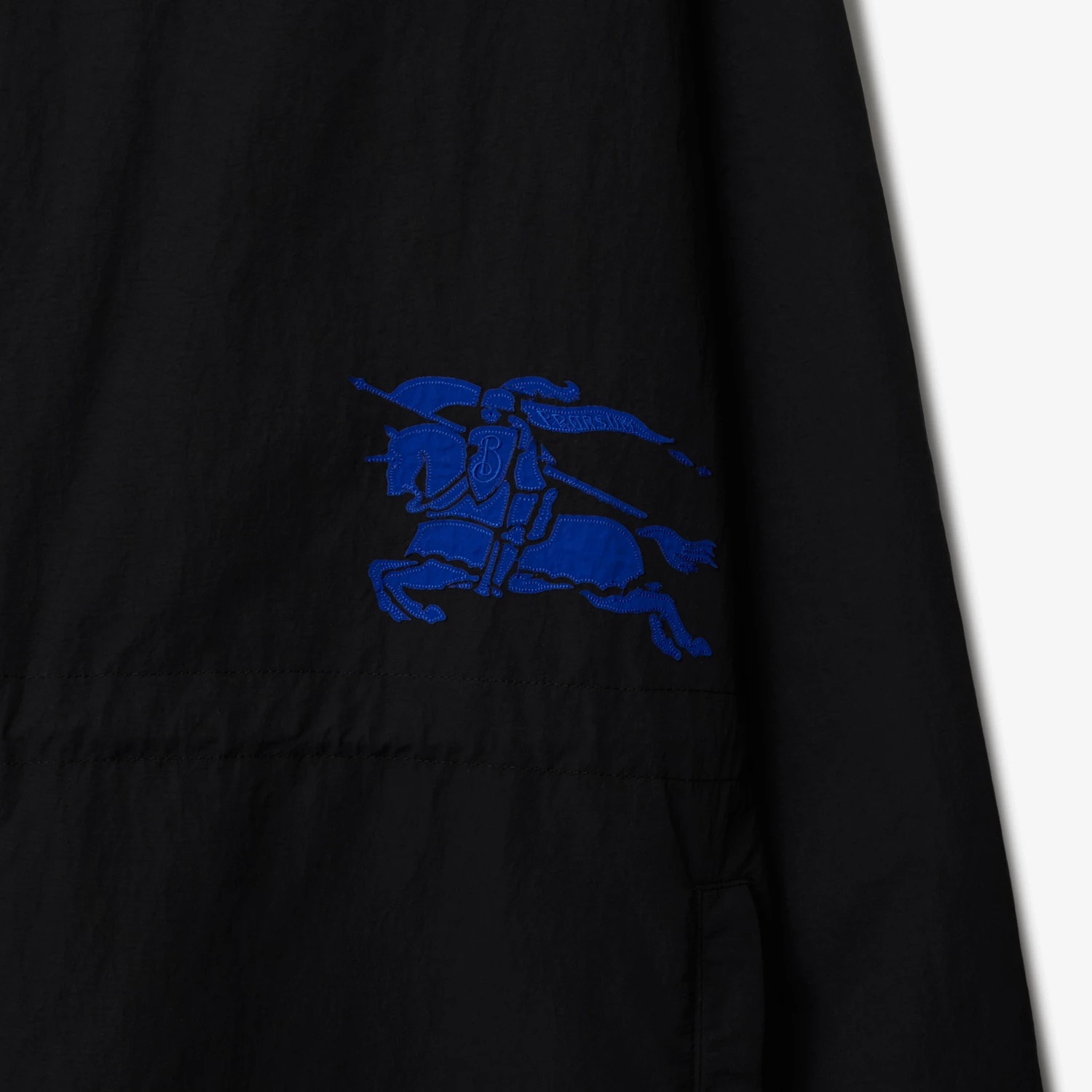 Burberry Lightweight Nylon Jacket By Ekd In Black