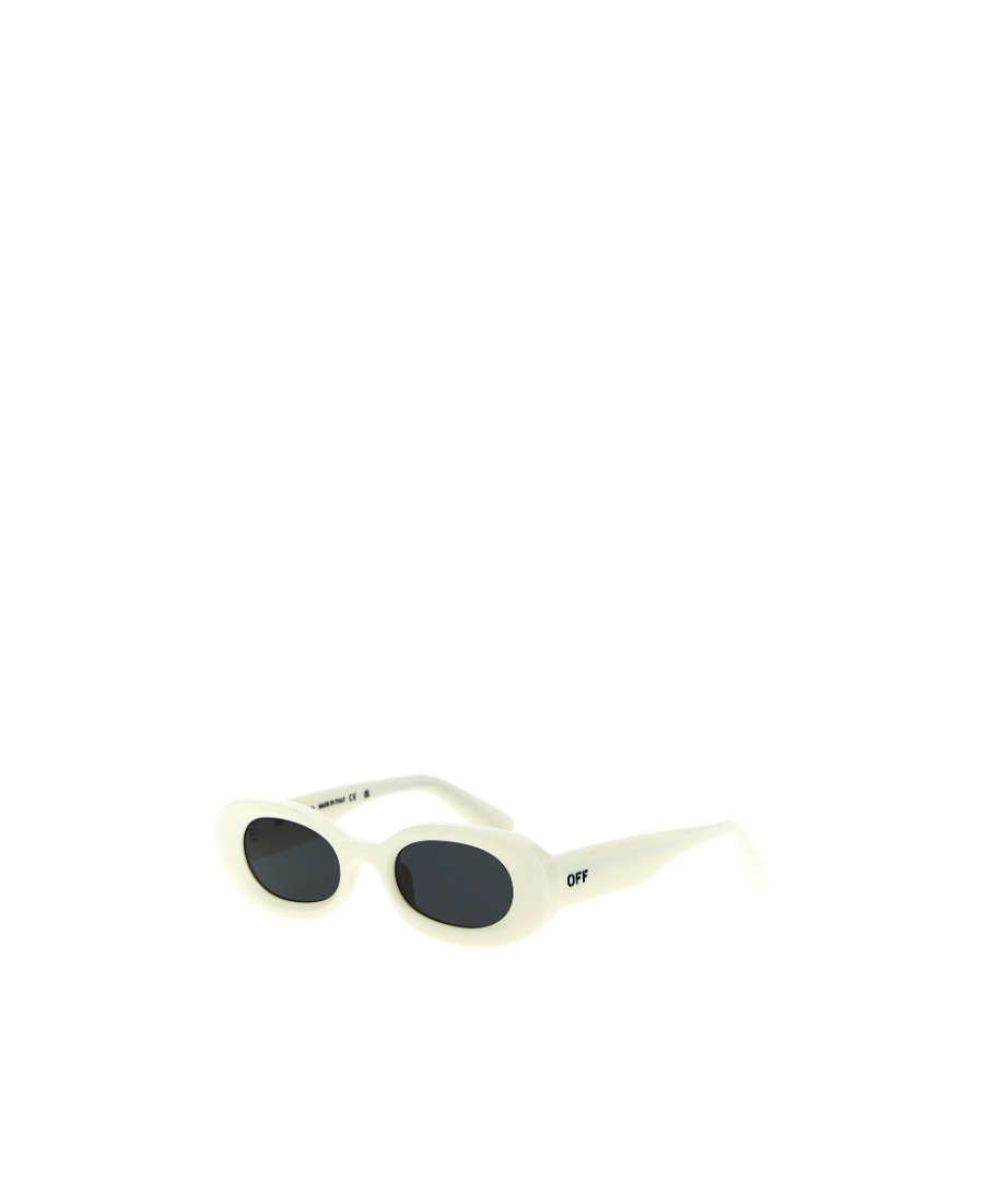 Off-white Amalfi Oval-frame Sunglasses In White