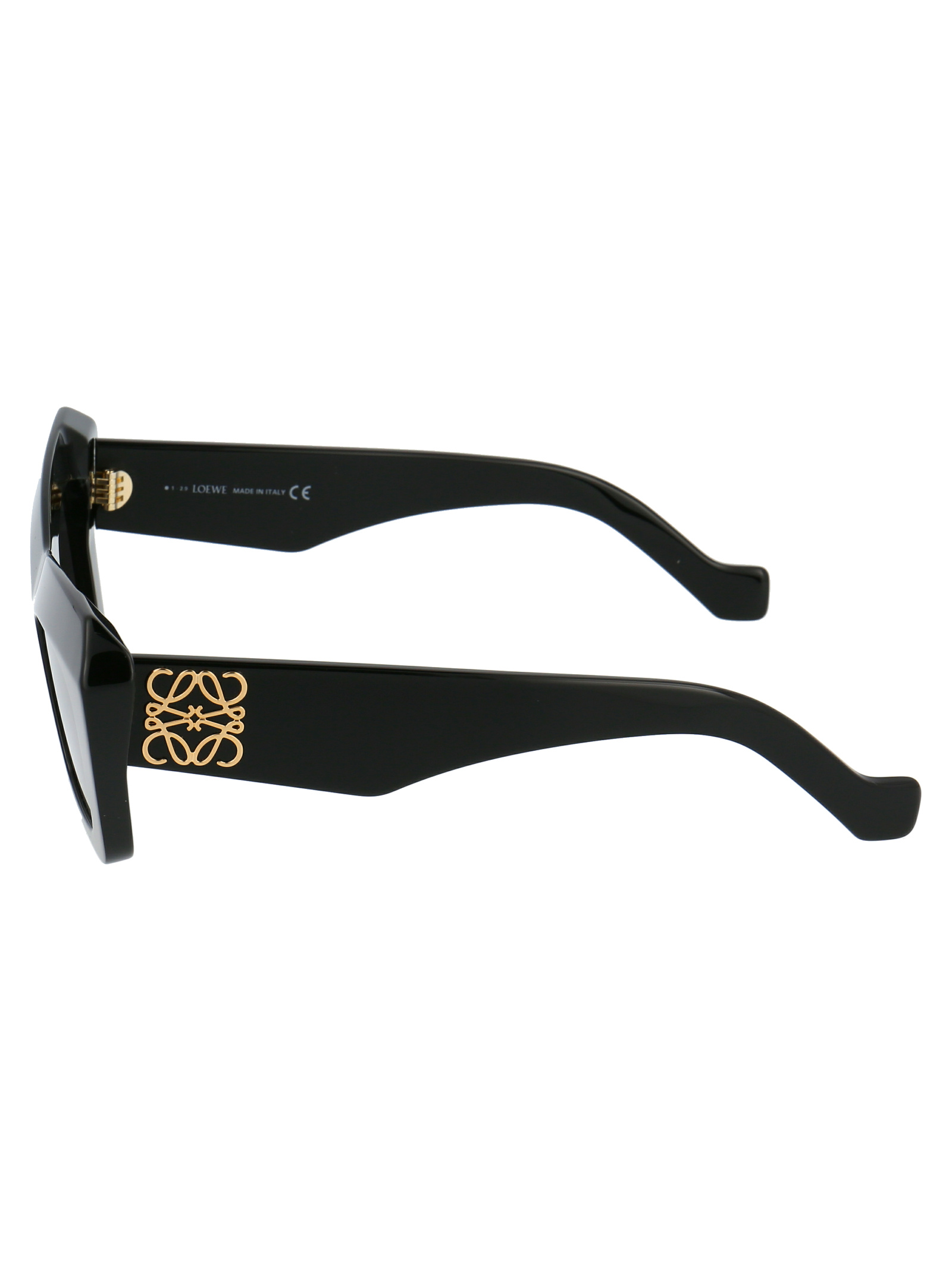 Loewe Oversized Cat-eye Frame Sunglasses In Black