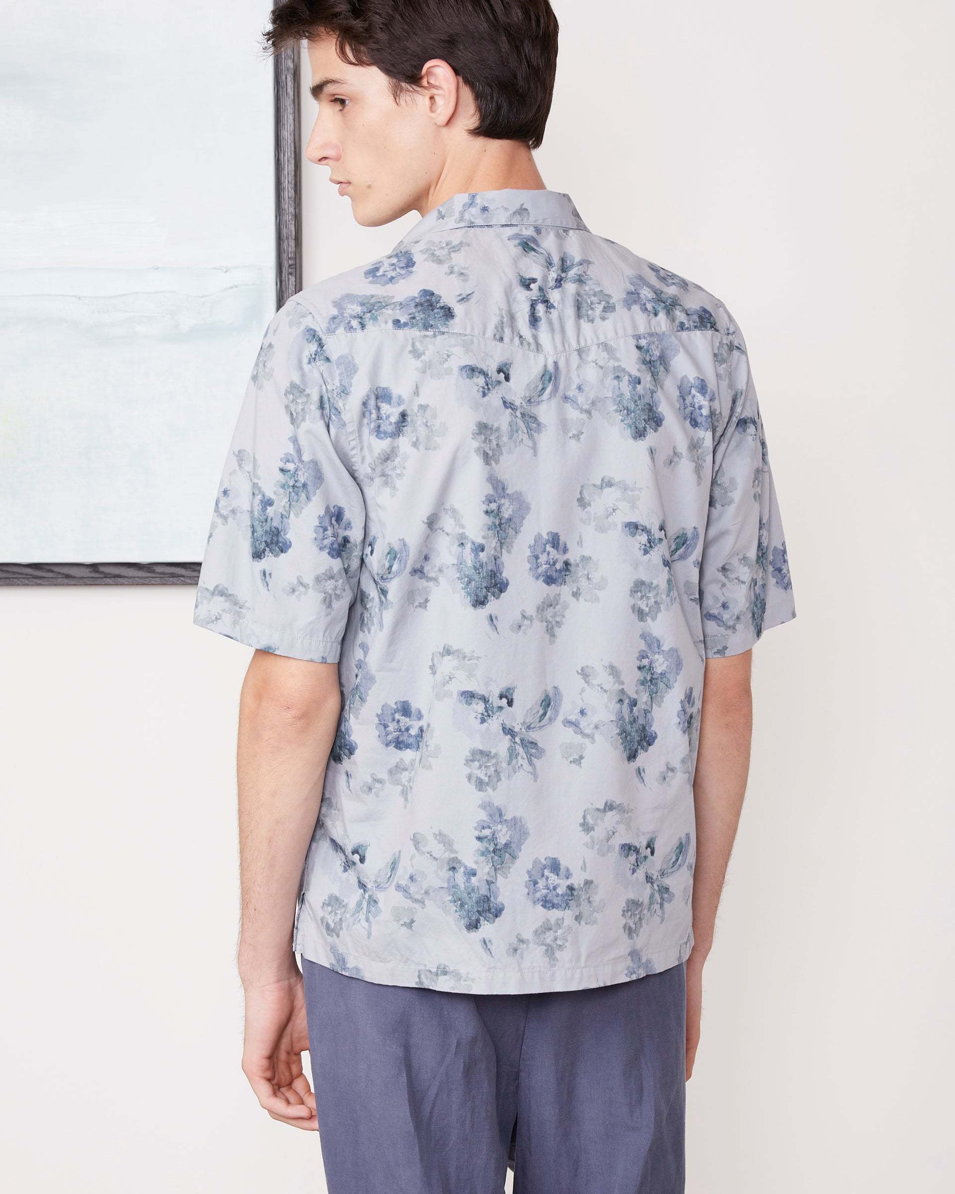 OFFICINE GENERALE A SHORT SLEEVED SHIRT