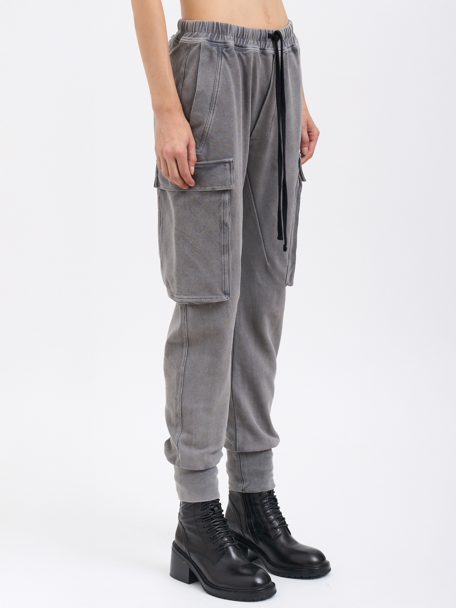 Thom Krom Pantaloni Cargo Jogger In Gray