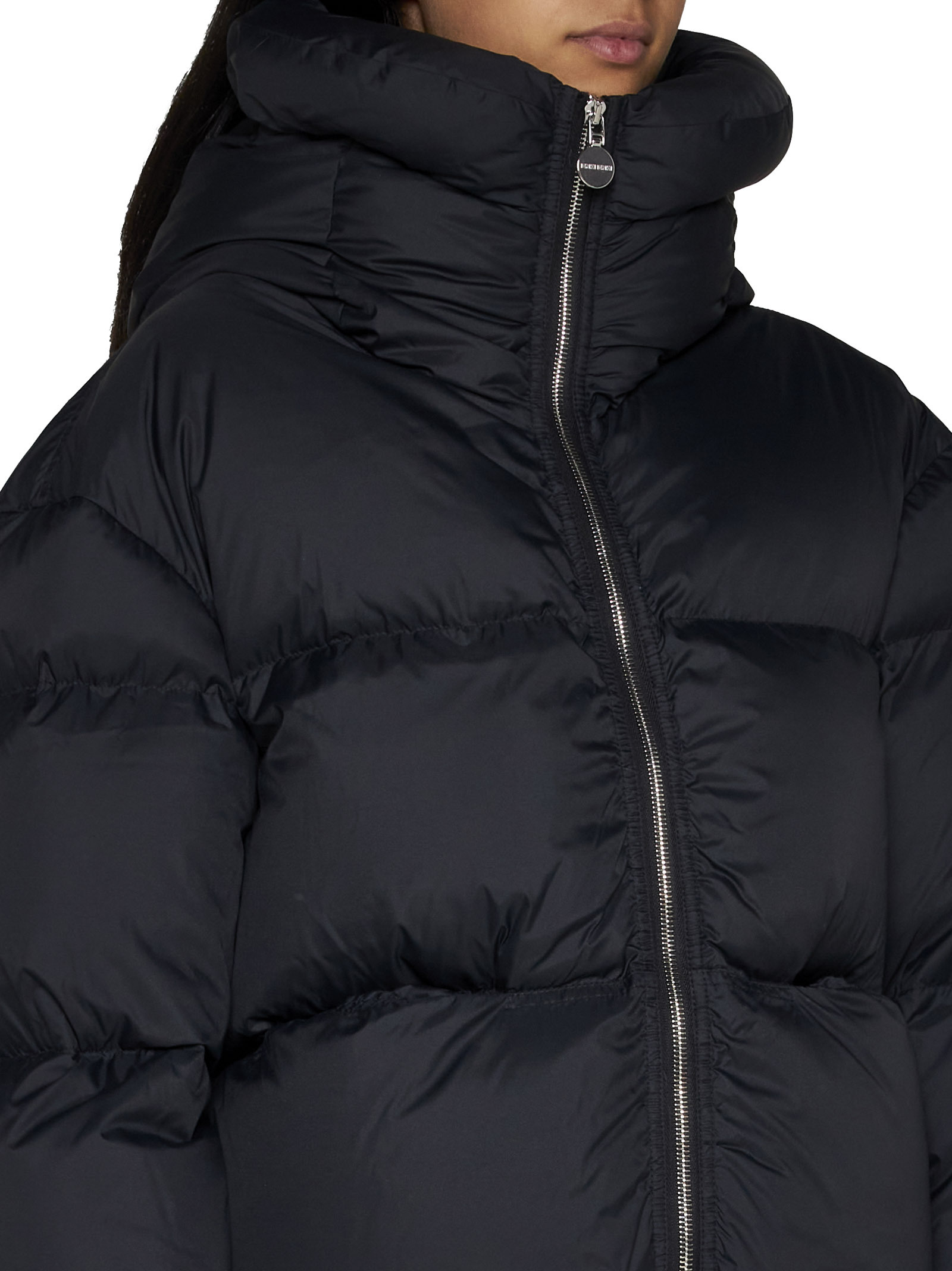 Ienki Ienki Bear Kenny Zip-up Puffer Jacket In Black