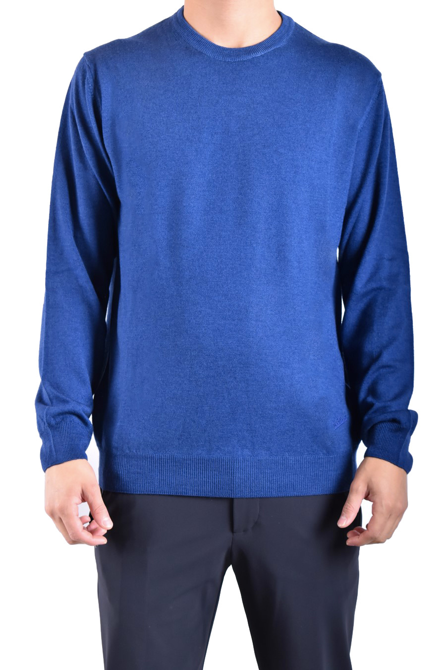 Woolrich Crew Neck Knitwear Sweaters In Blue